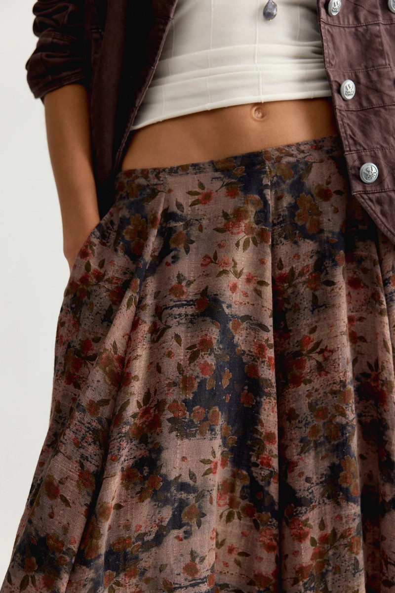 Ives Printed Maxi Skirt 3