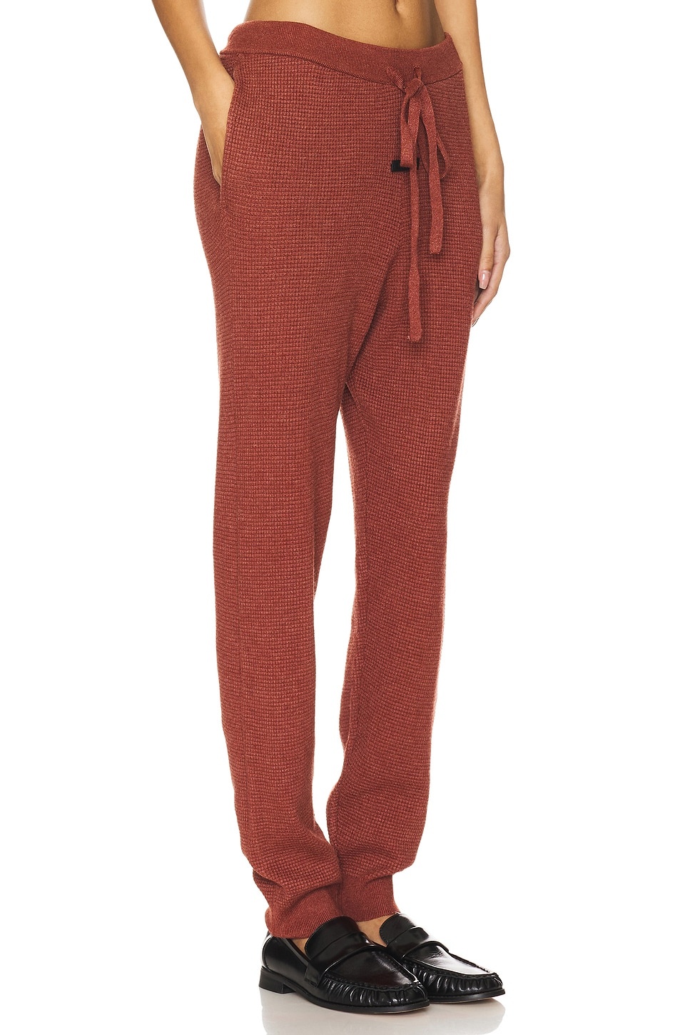Waffle Fitted Sweatpant - 2