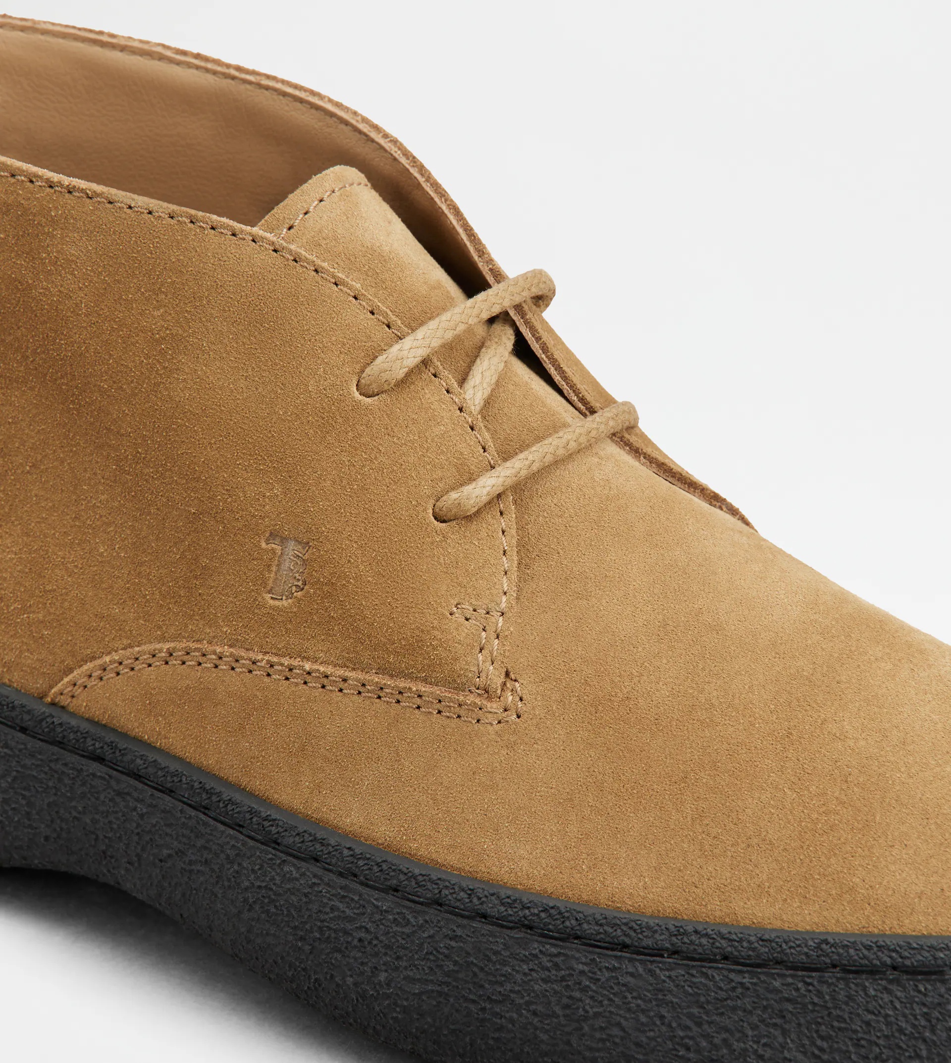 TOD'S W. G. DESERT BOOTS IN SUEDE - BROWN - 5