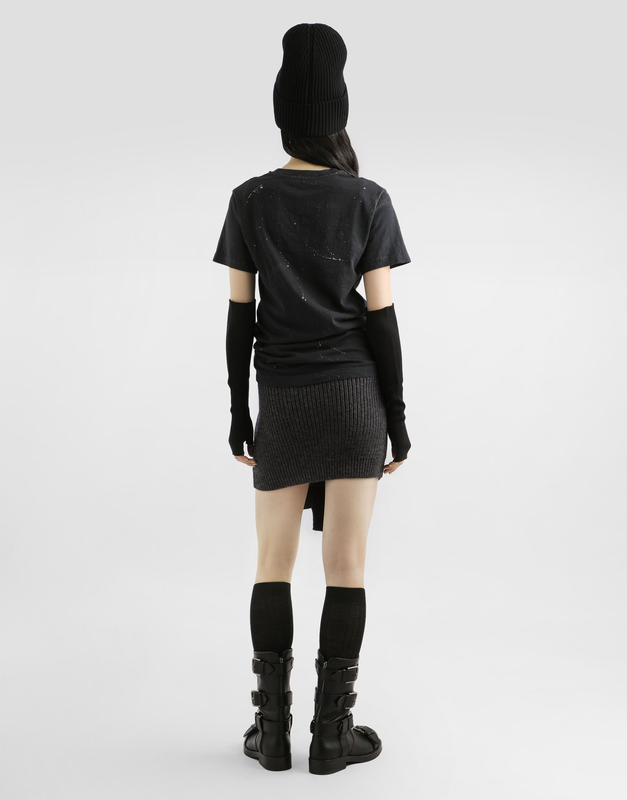 Jersey t-shirt with print - 3