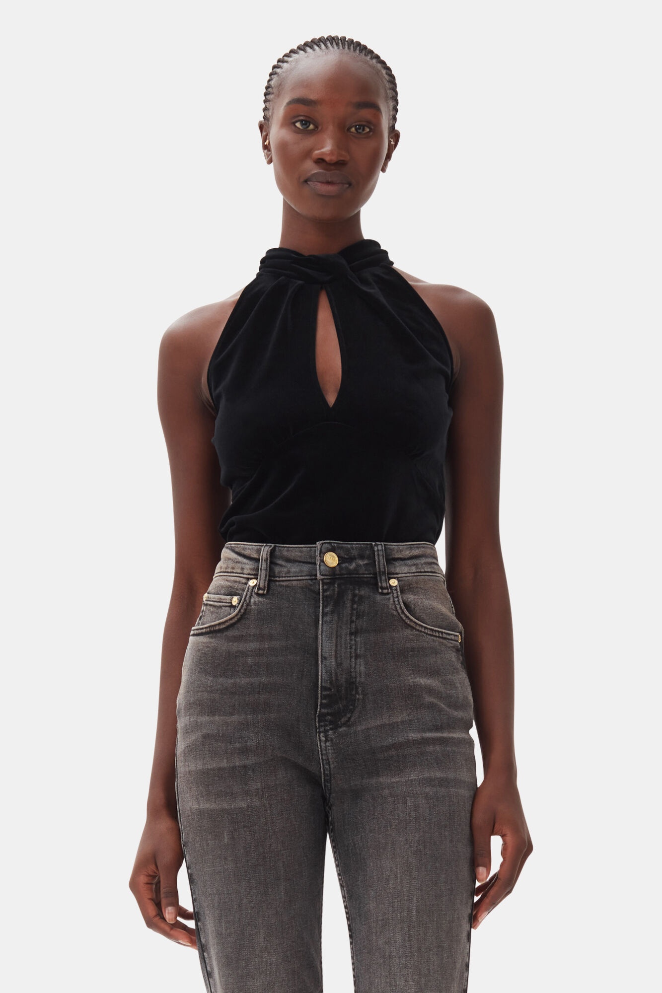 BLACK VELVET TOP - 2