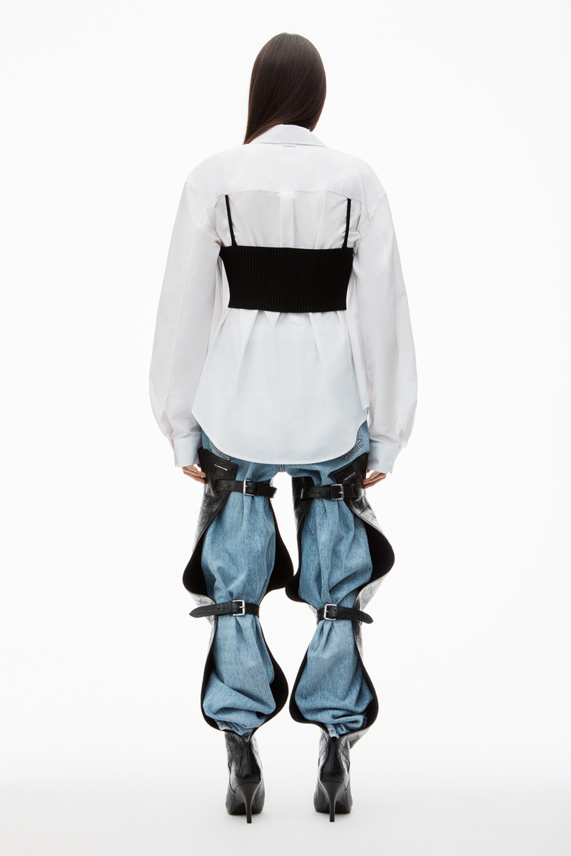 Pre-Styled Cropped Cami & Button Up Twinset 5