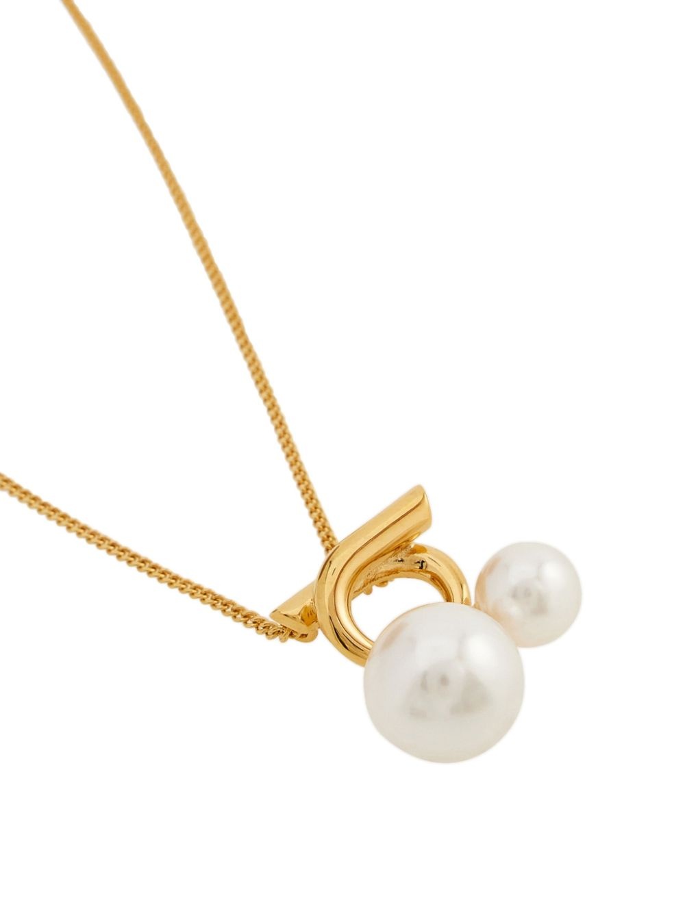Double pearl necklace - 3
