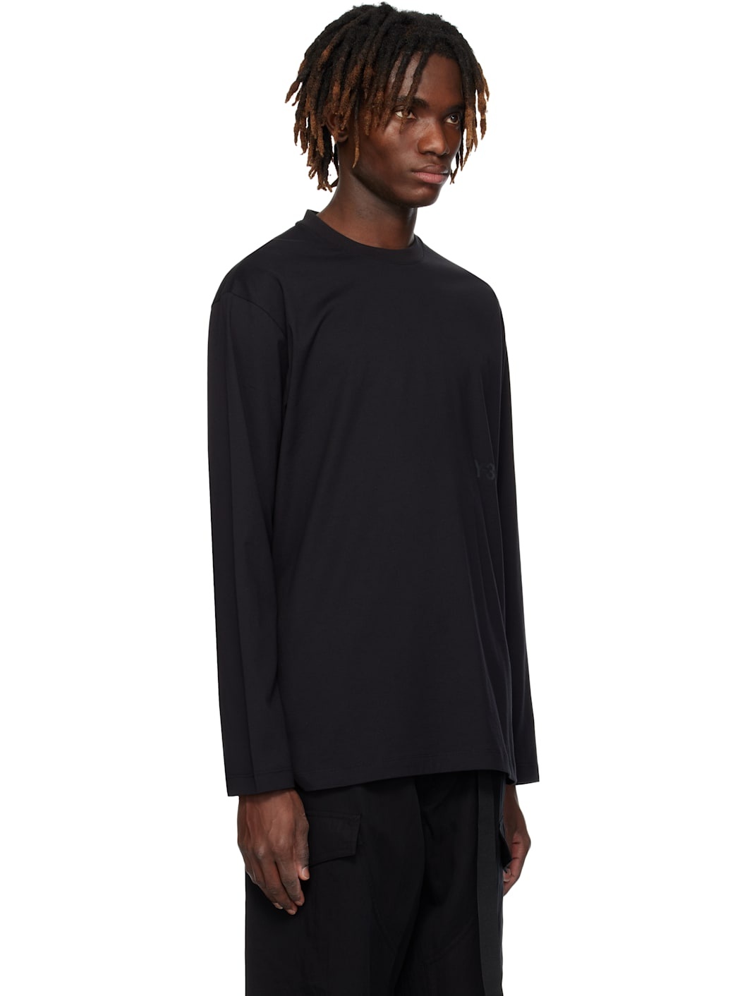 Black Long Sleeve T-shirt - 2