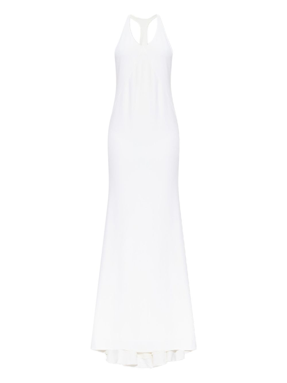 back-detail sleeveless maxi dress - 1