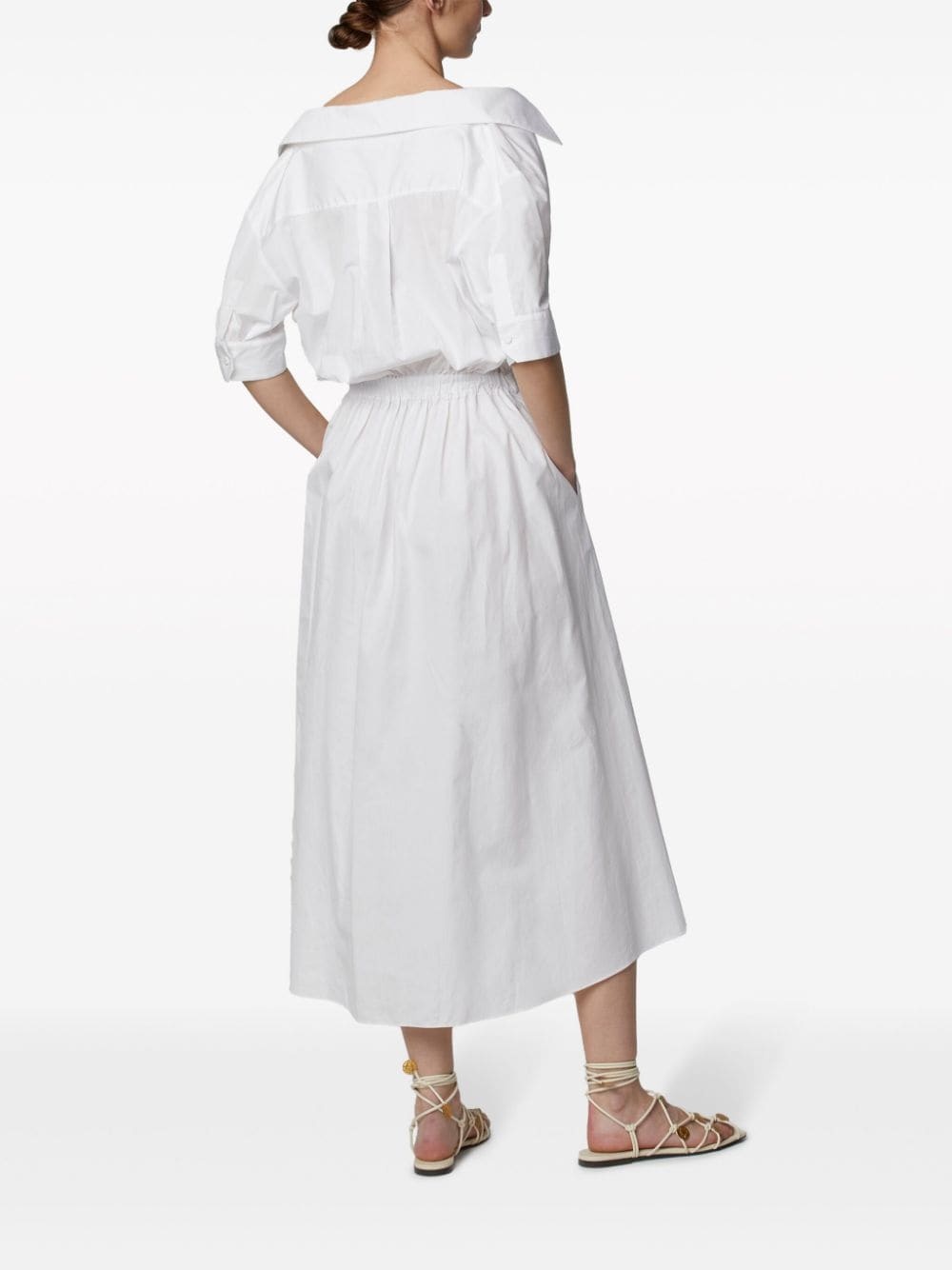 Lydia V-neck dress - 5