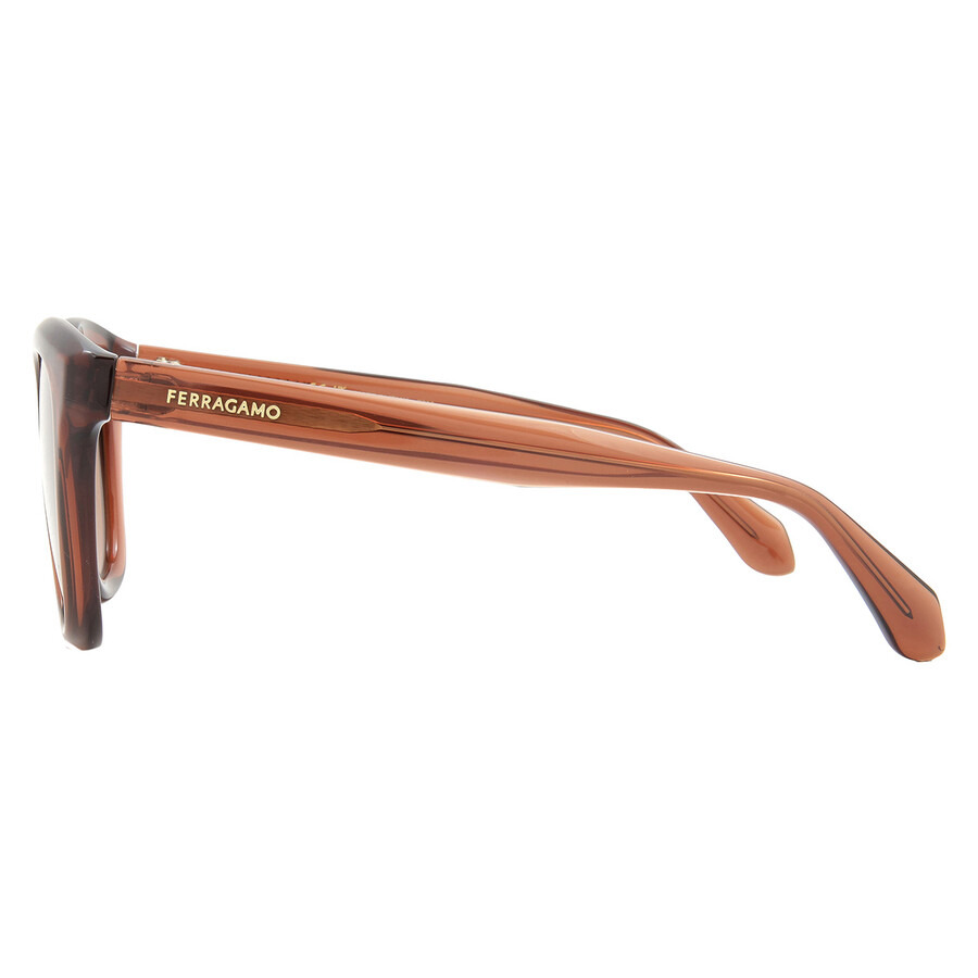 Salvatore Ferragamo Brown Cat Eye Ladies Sunglasses SF2000S 232 52 - 3