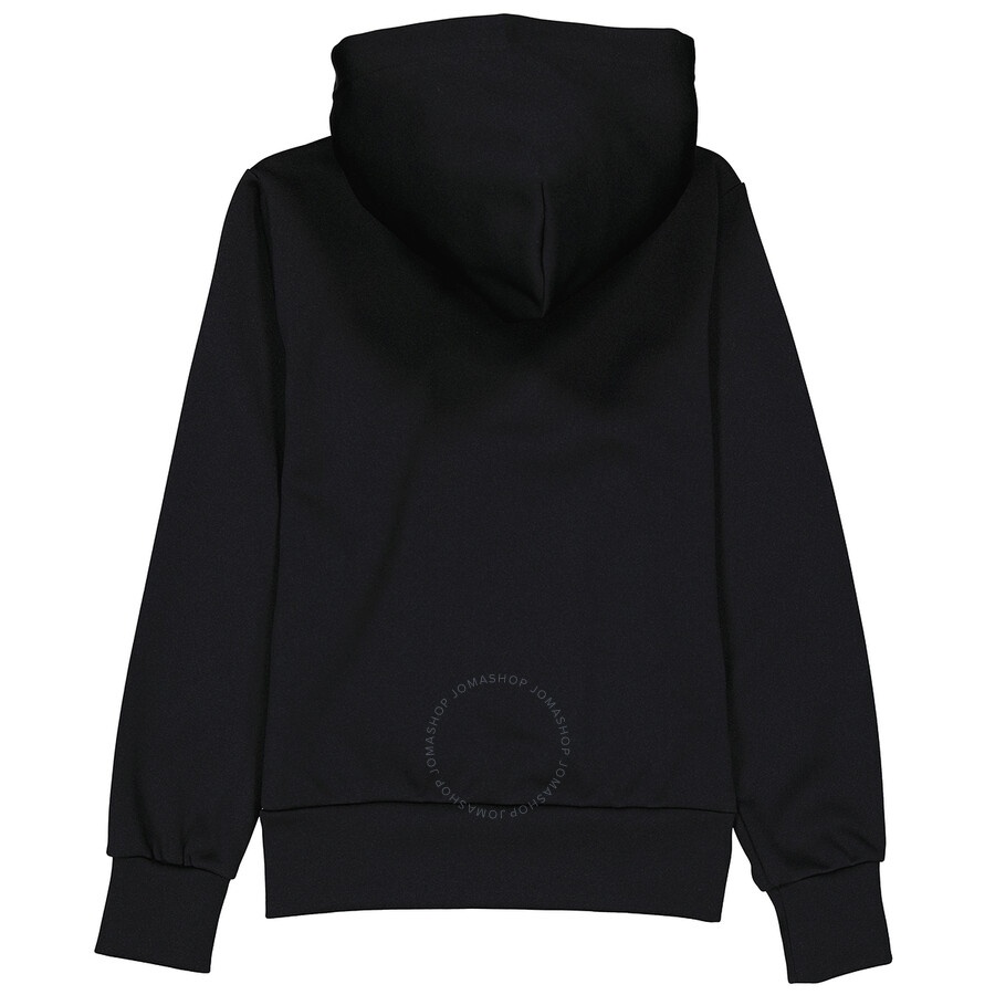 Comme Des Garcons Ladies Long-sleeve Embroidered Heart Logo Hoodie - 2