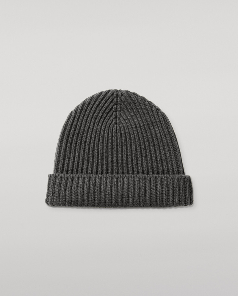 Lovat Mid Grey Cashmere Hat 1