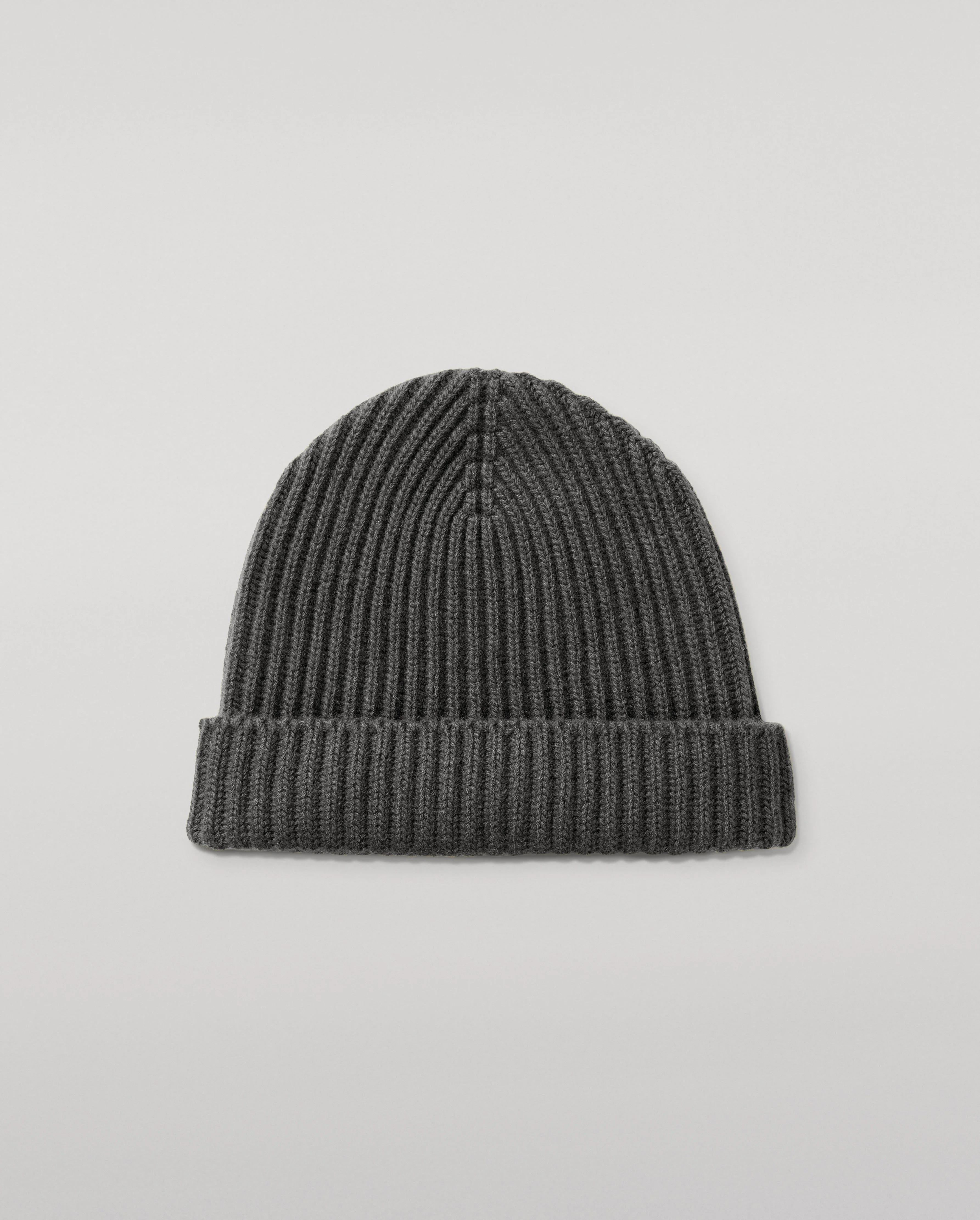 Lovat Mid Grey Cashmere Hat - 1