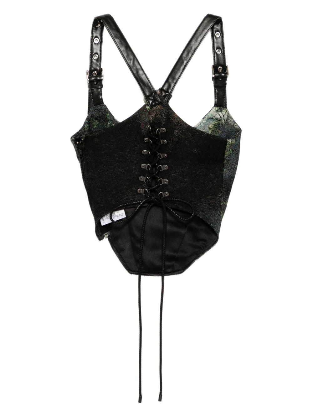 Harness Tapestry Bustier vest - 2