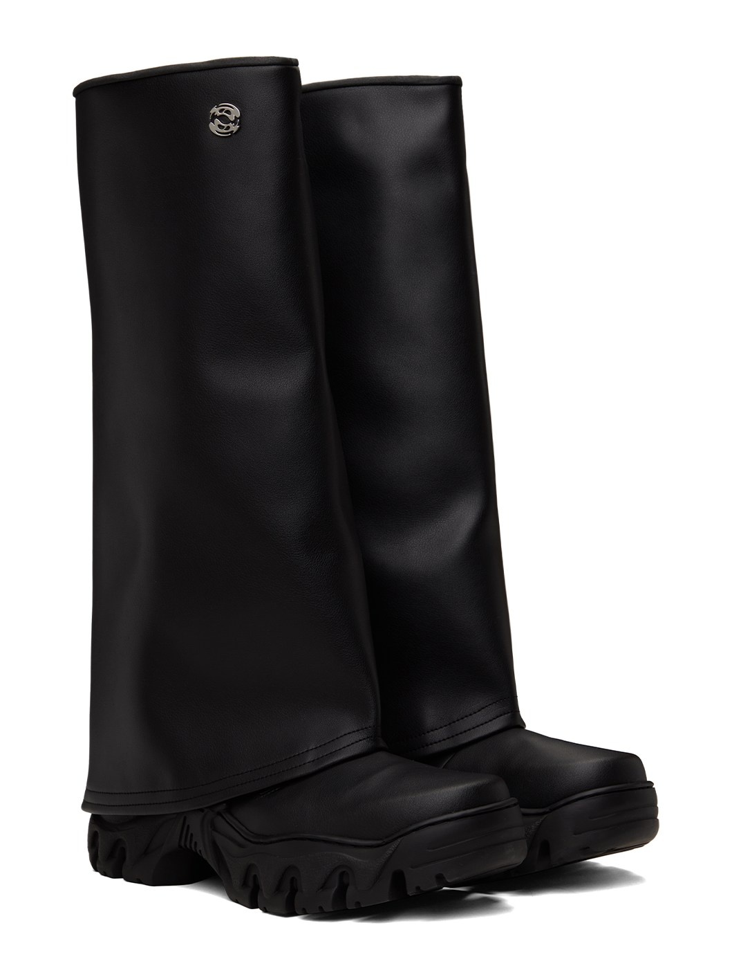 Black Boccaccio II Rain Boots - 4