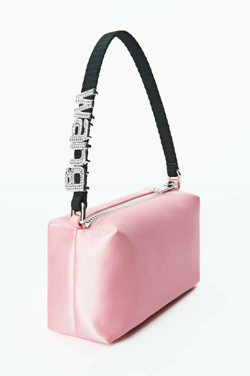 Alexander Wang HEIRESS MEDIUM POUCH IN SATIN outlook