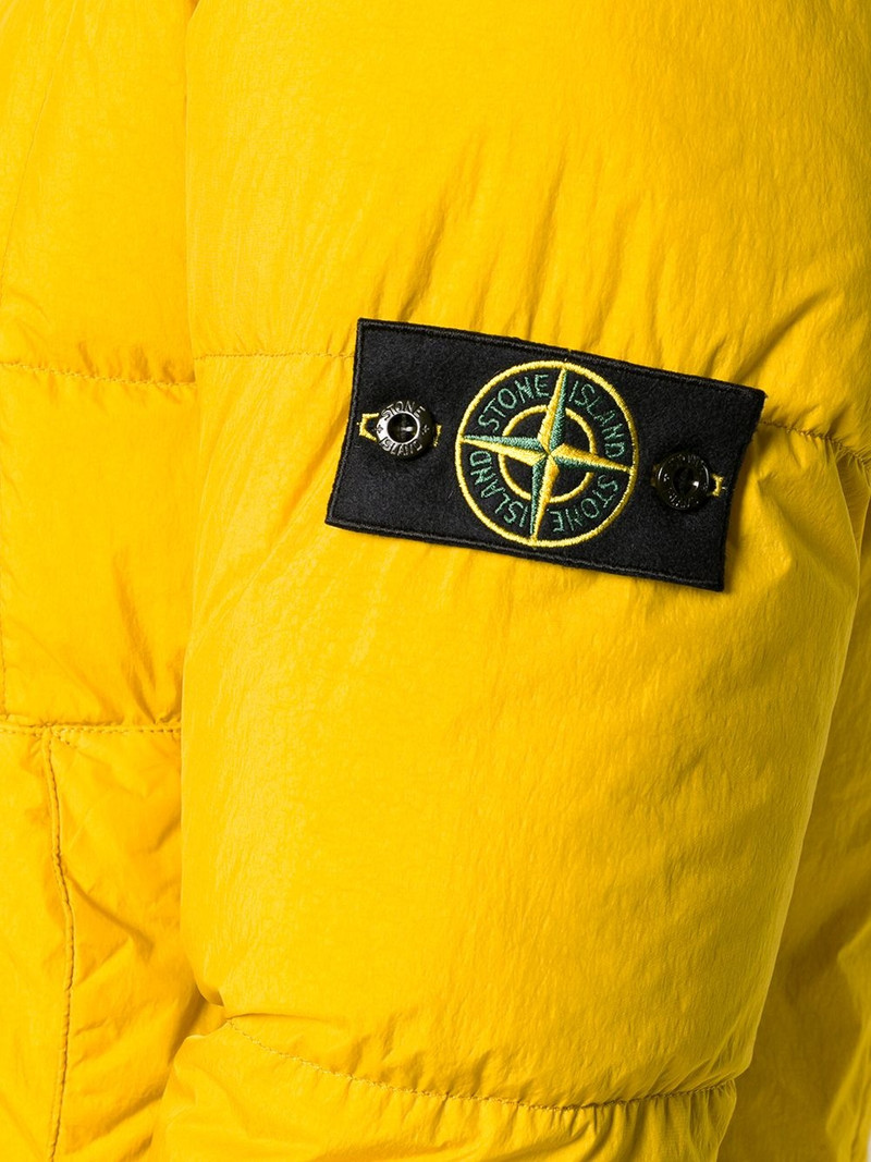 Crinkle Reps 나일론 아래로 채워진 Parka "Mustard" 5