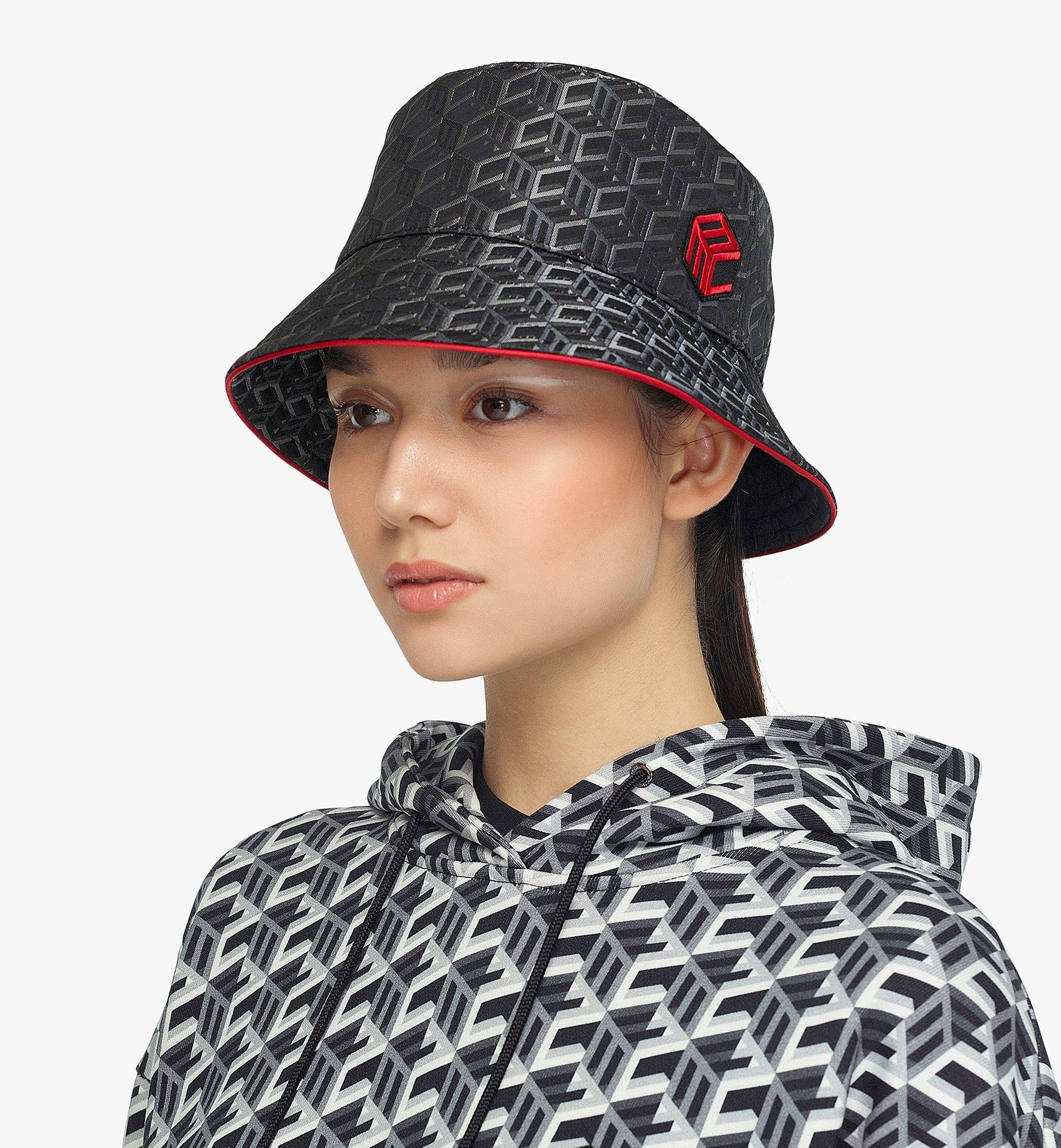 Bucket Hat in Cubic Monogram Jacquard - 4