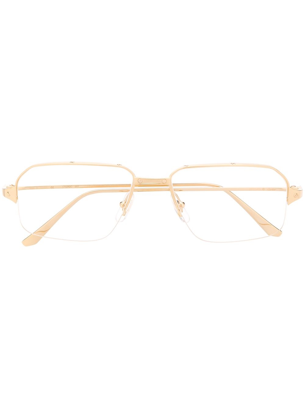 CT0232O rectangular-frame glasses - 1