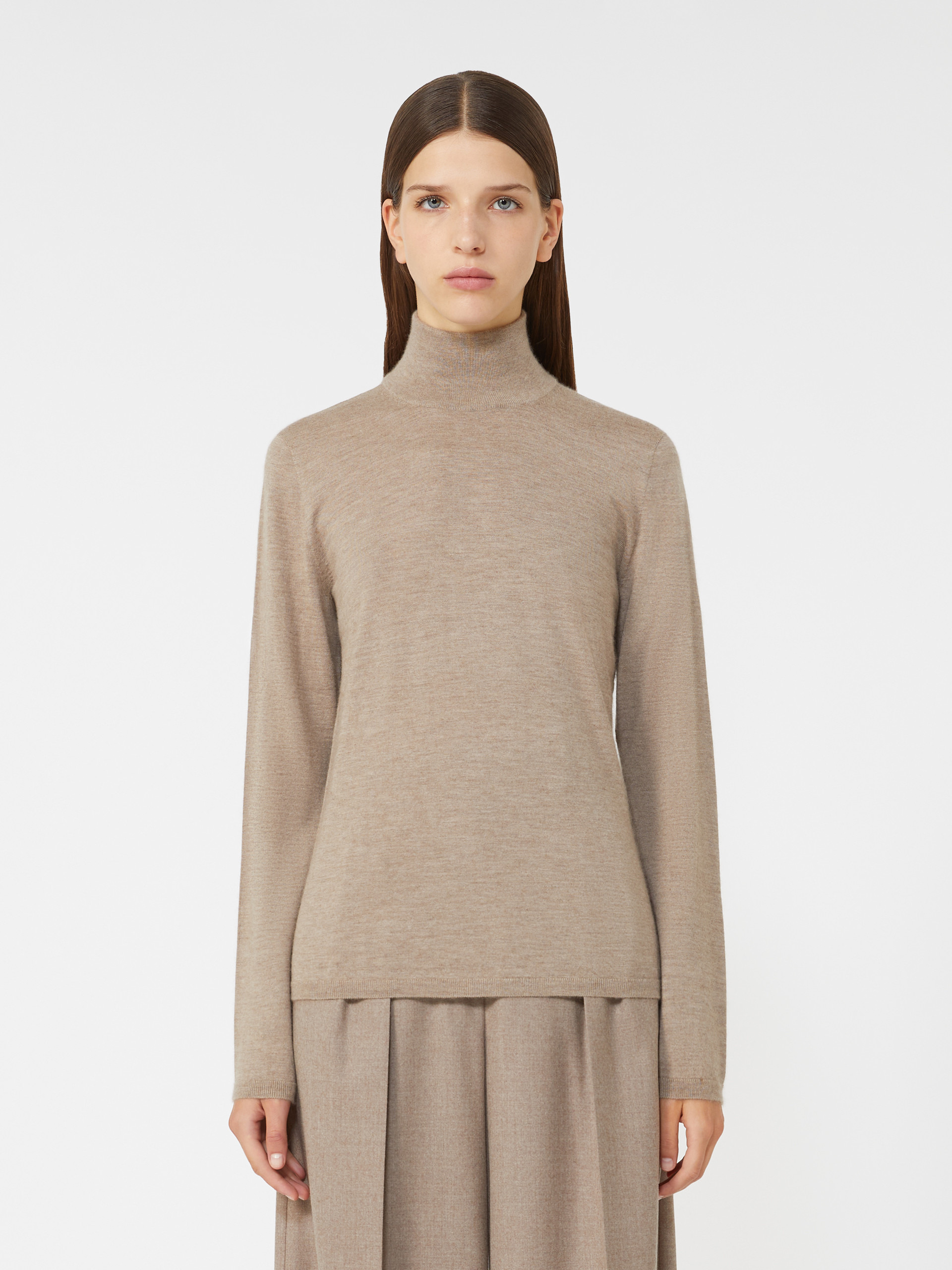 MEANA Cashmere yarn turtleneck - 3