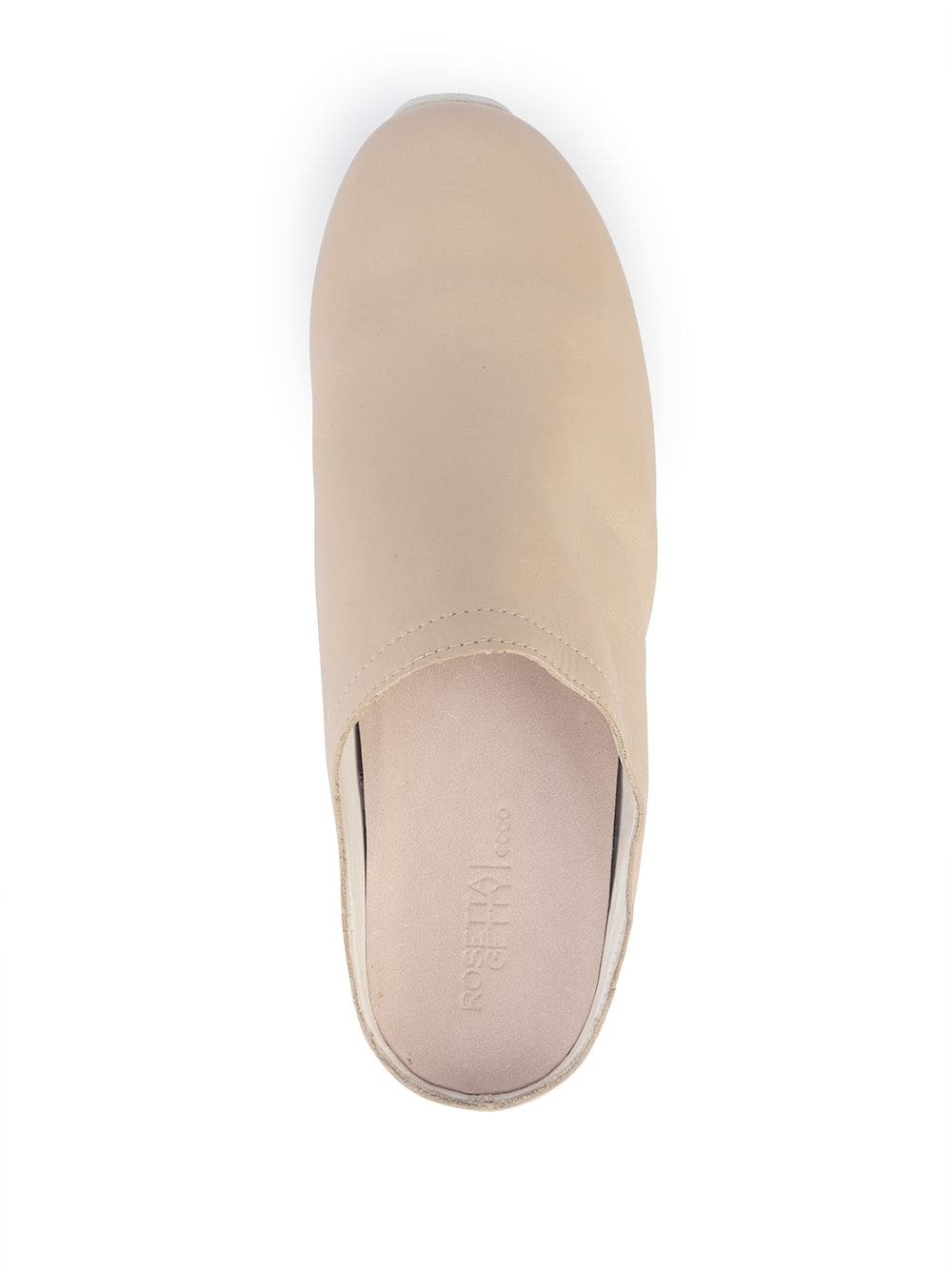 slip-on leather sneakers - 4