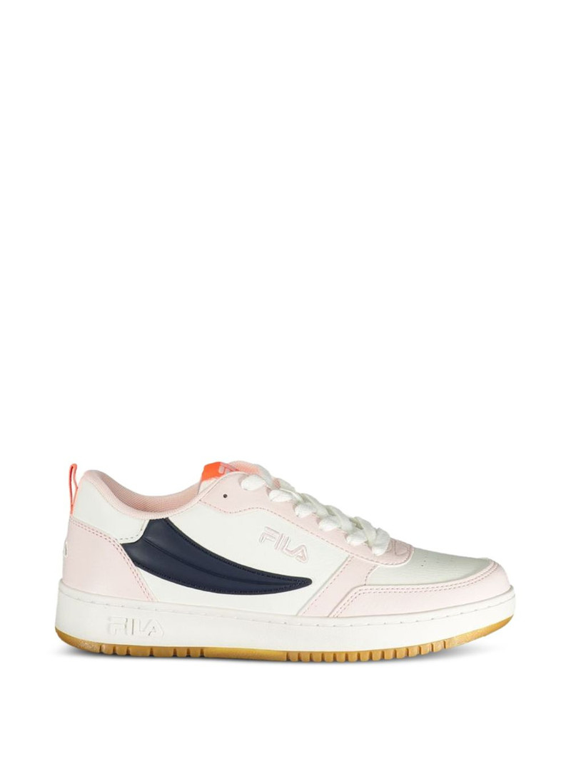 panelled logo-embroidered sneakers 1