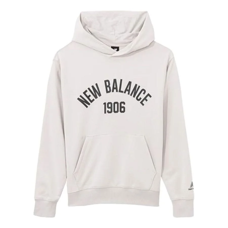 New Balance Essentials Varsity Hoodie 'White' MT33553-MBM - 1