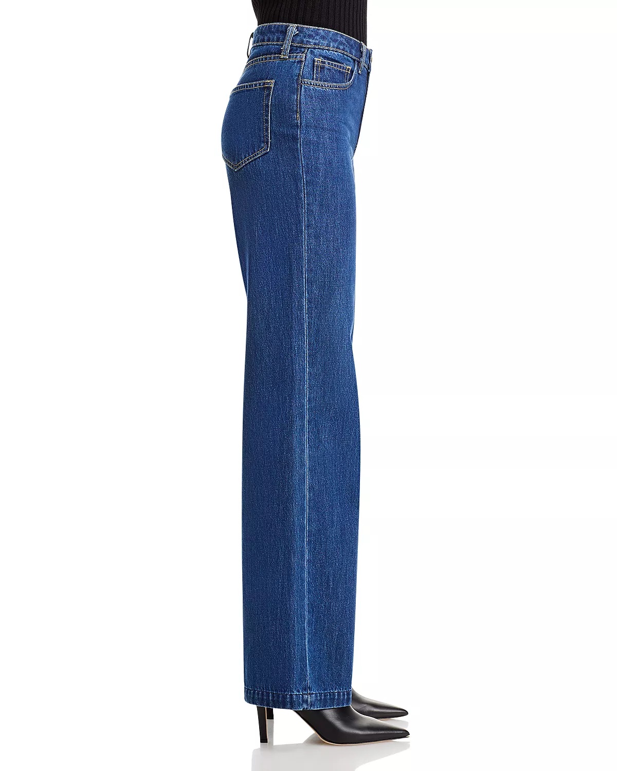 Clayton High Rise Wide Leg Jeans in Conway - 8