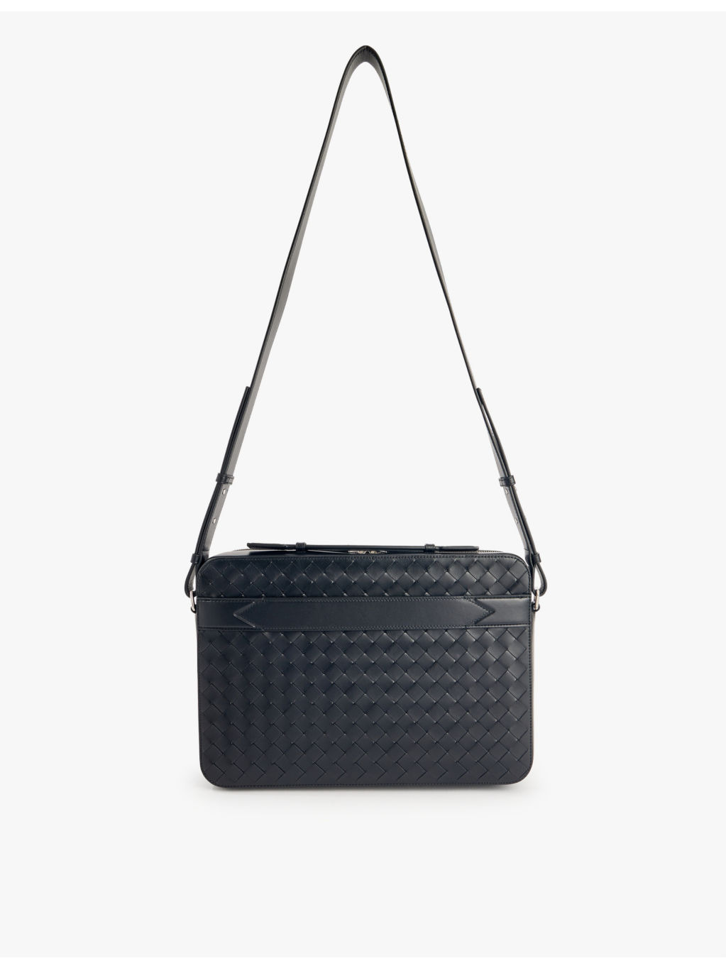 Intrecciato leather briefcase - 6