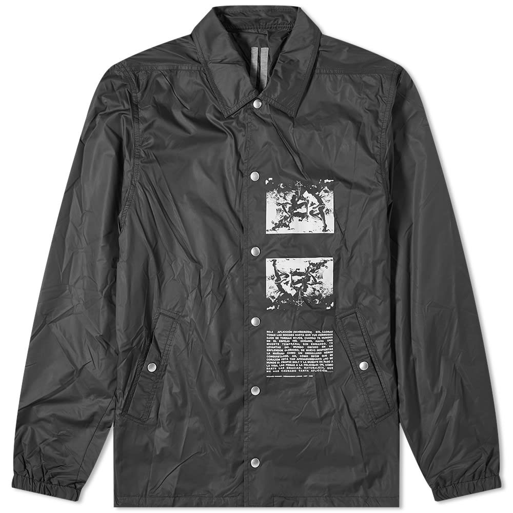 Rick Owens DRKSHDW Printed Coach Jacket - 1