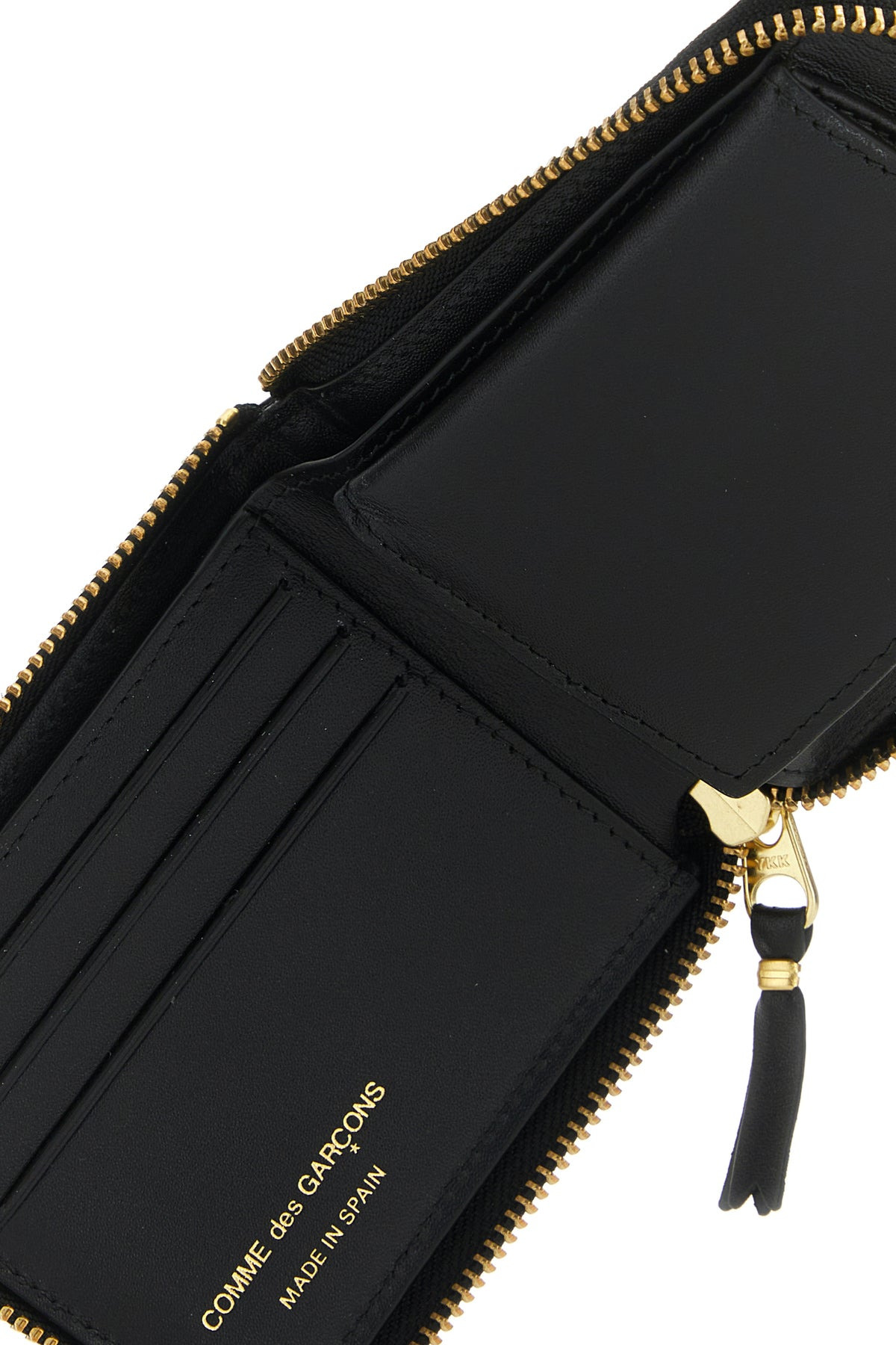 Black leather wallet - 4