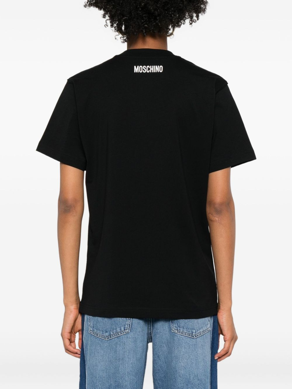 teacup-print T-shirt - 4