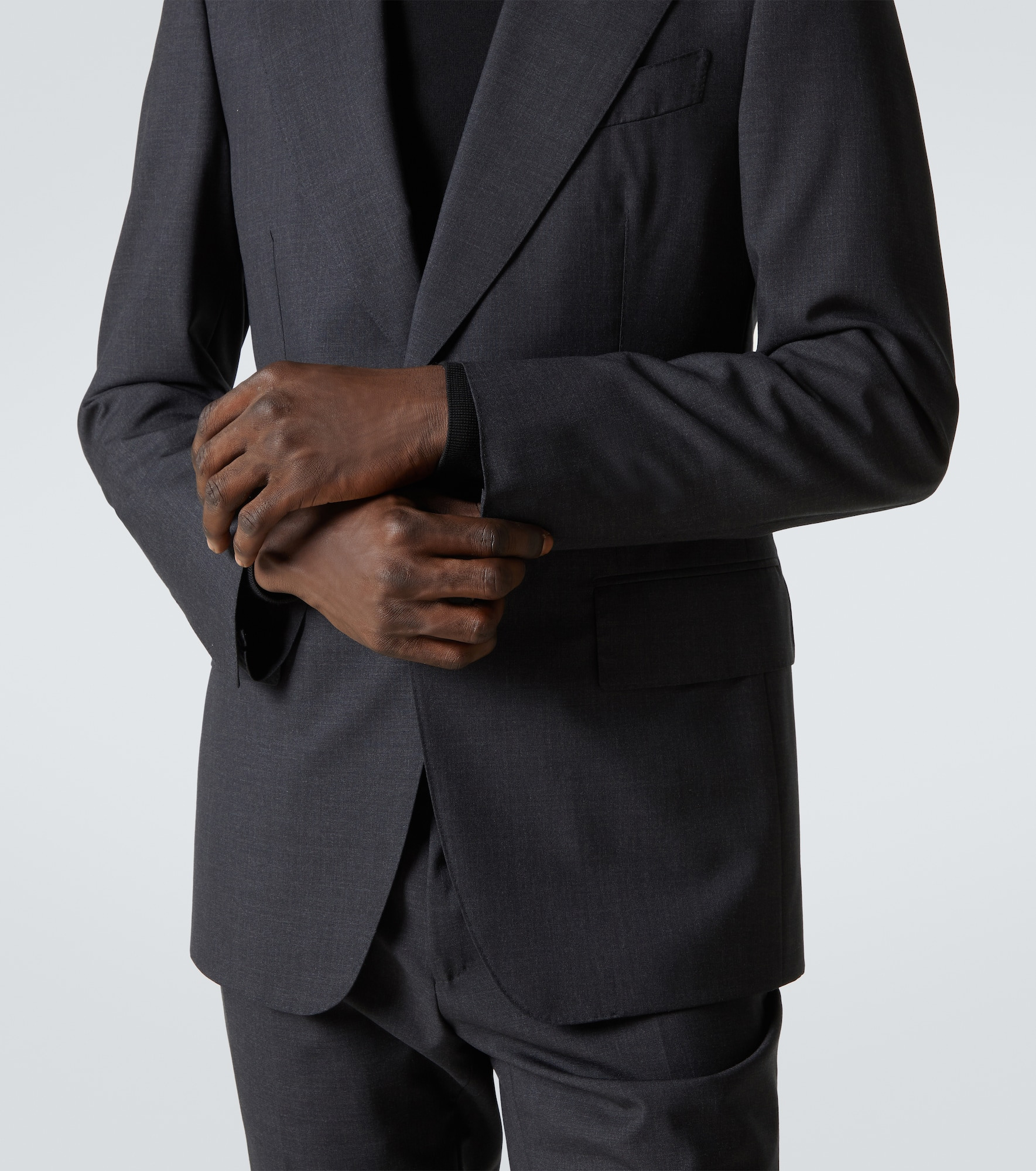 Shelton Super 120's wool suit - 8
