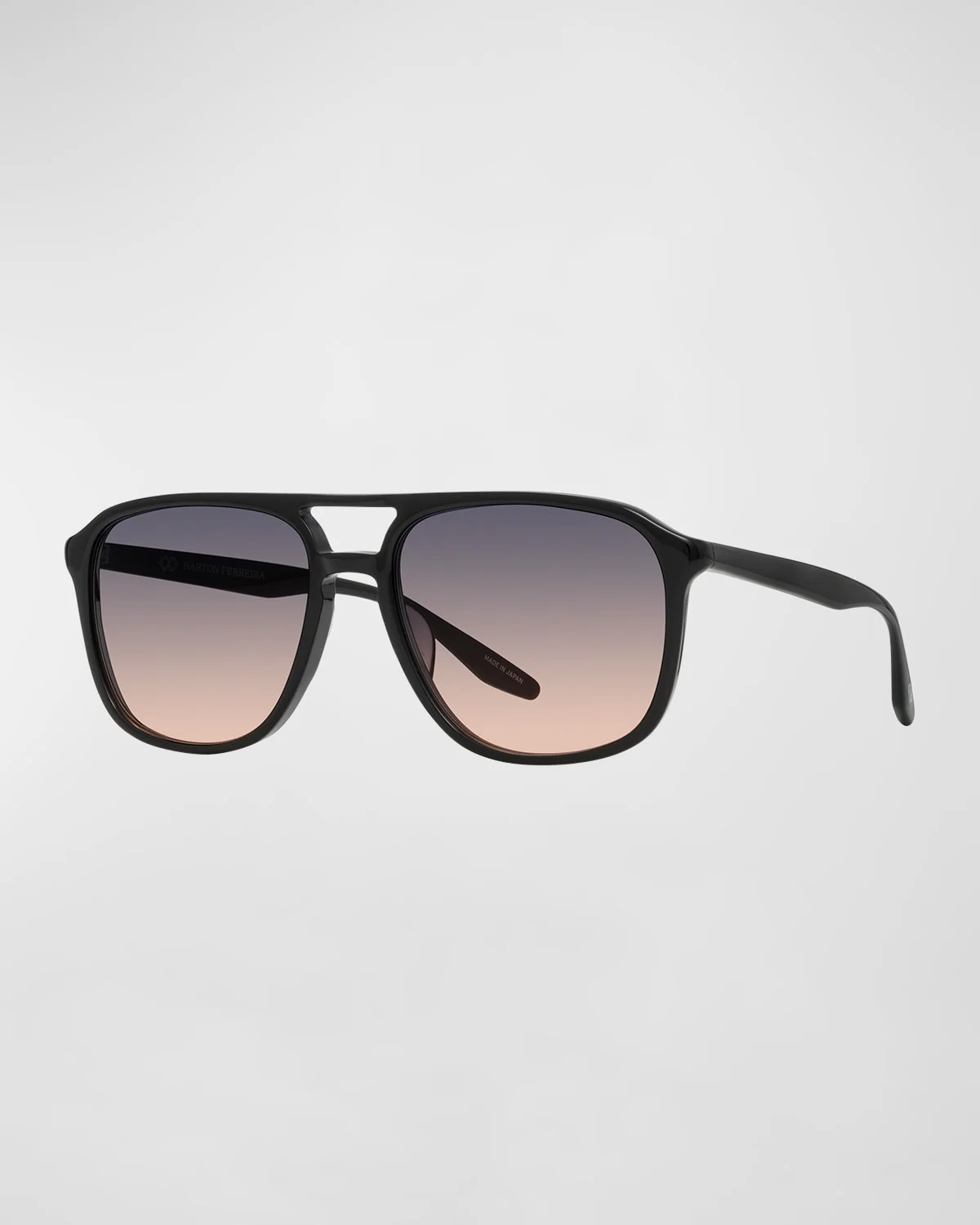 Men's Gyalis Plastic Rectangle Sunglasses - 1