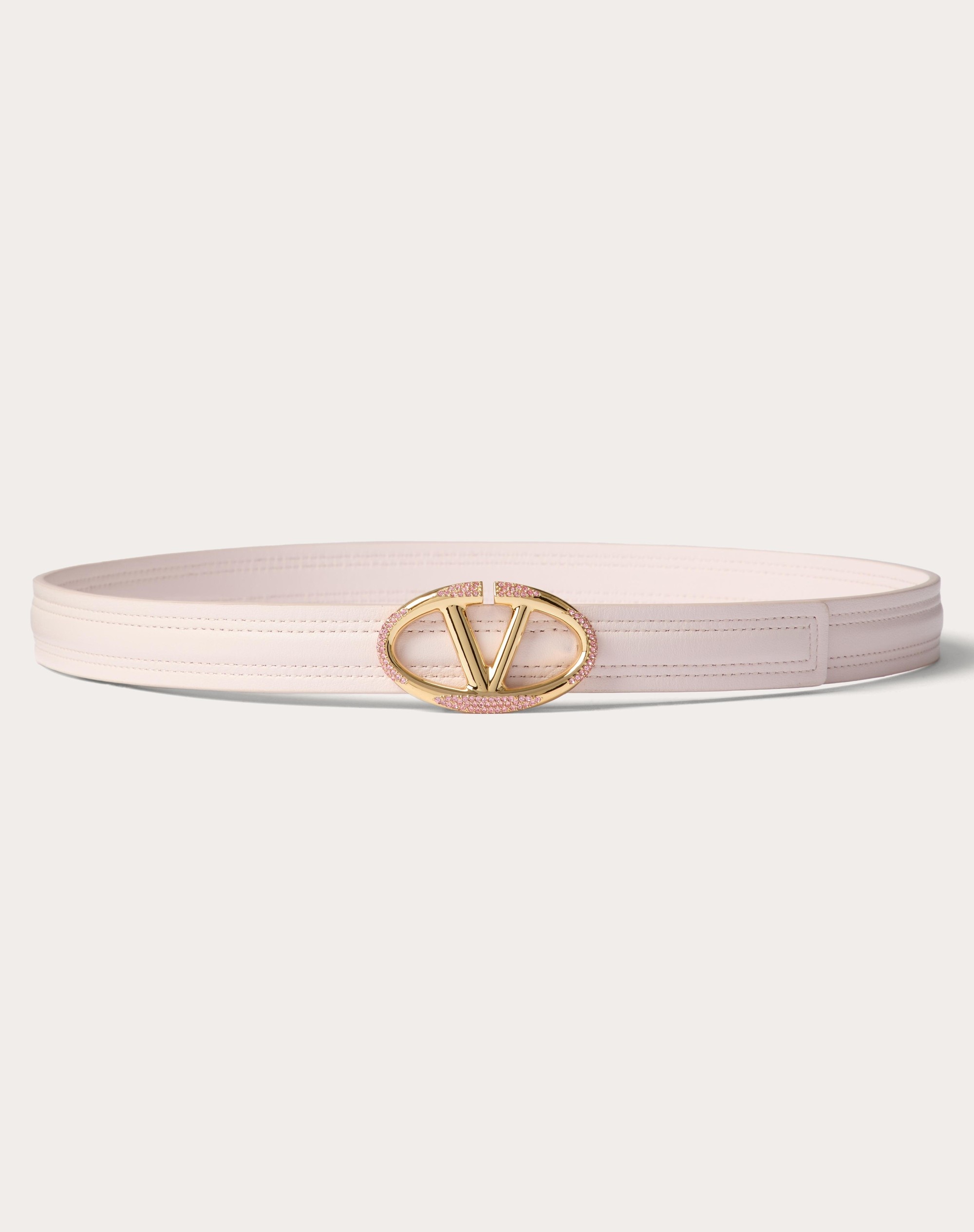 THE BOLD EDITION VLOGO SHINY CALFSKIN BELT 20 MM - 1