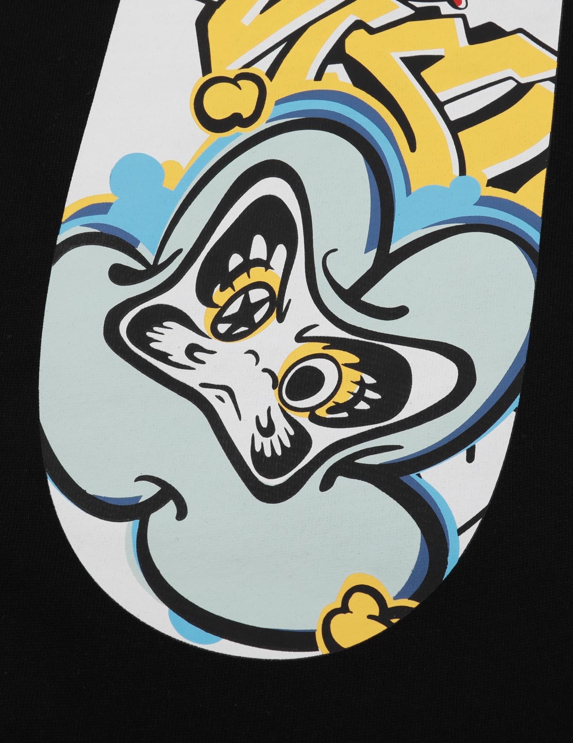 GRAFFITI DARUMA DAICOCK PRINT SWEATPANTS - 8