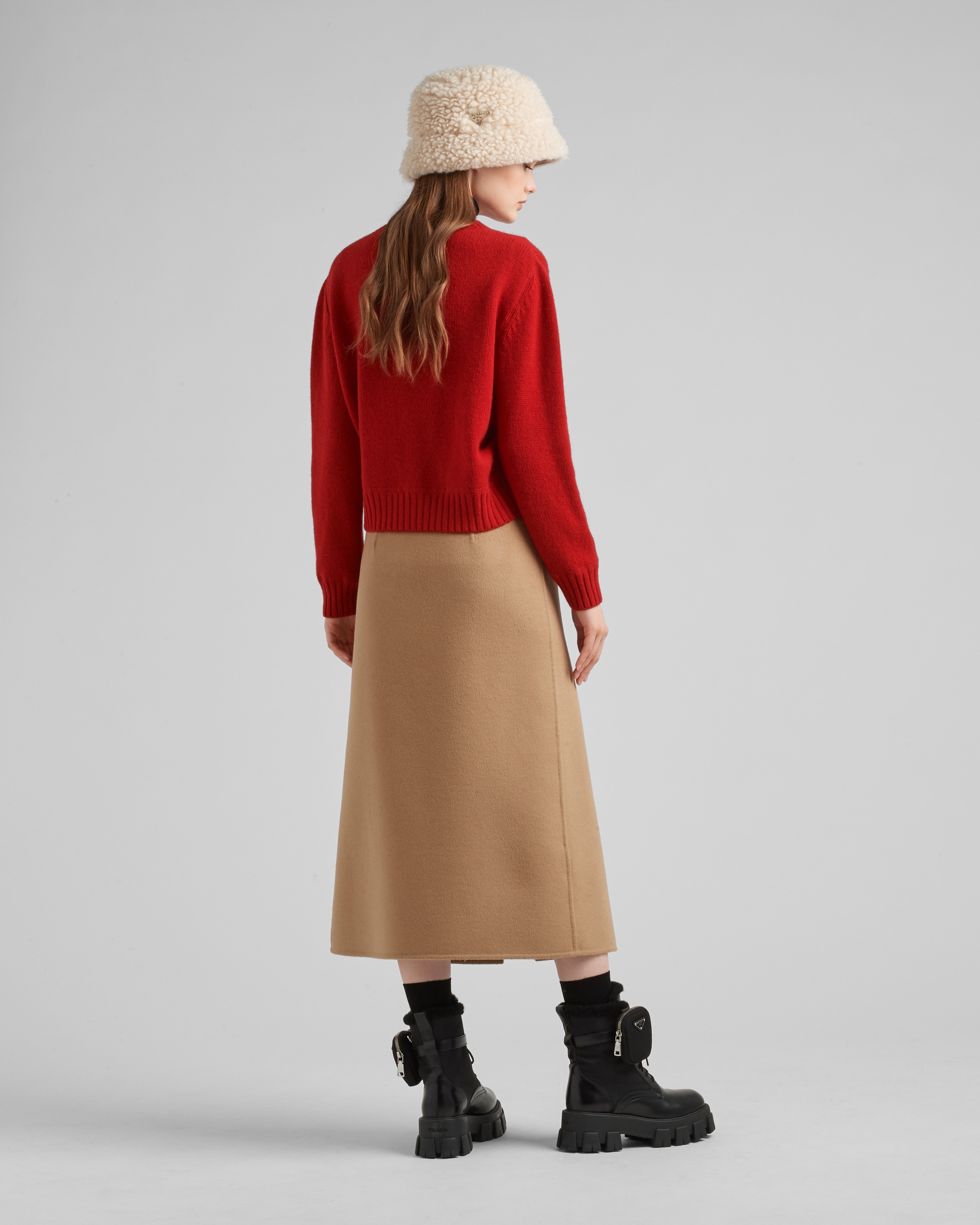 Wool and cashmere crew-neck sweater - 5