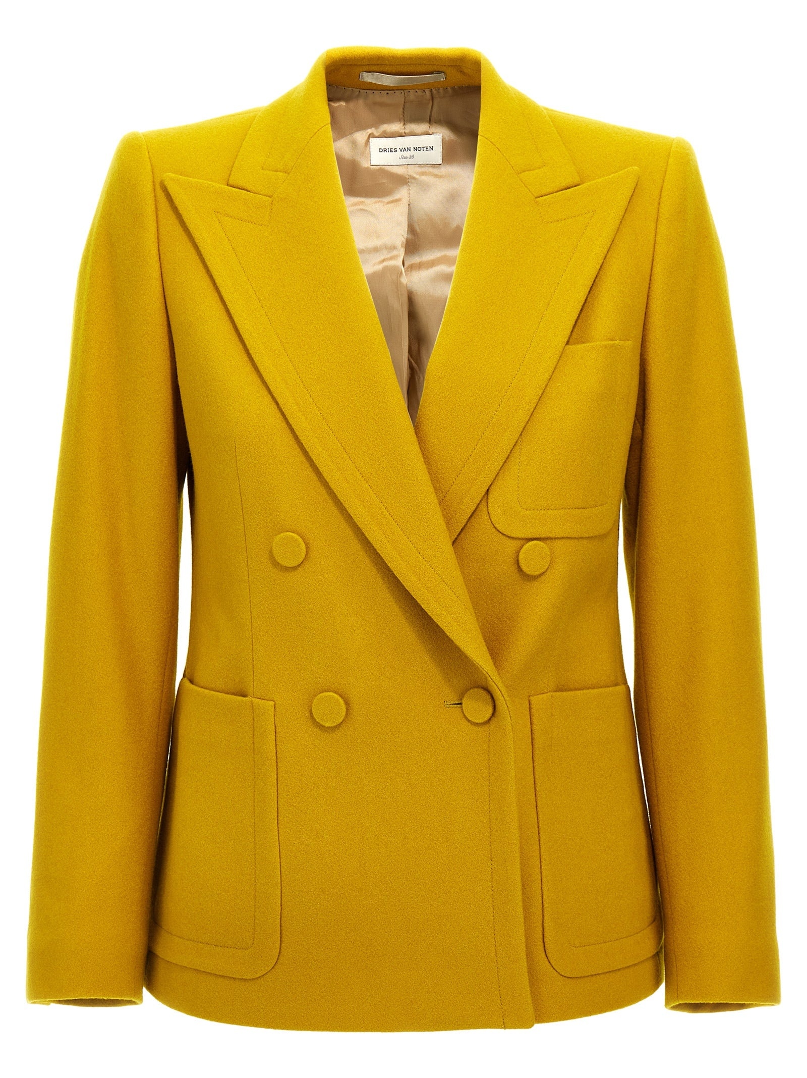 Beaume Blazer And Suits Yellow - 1