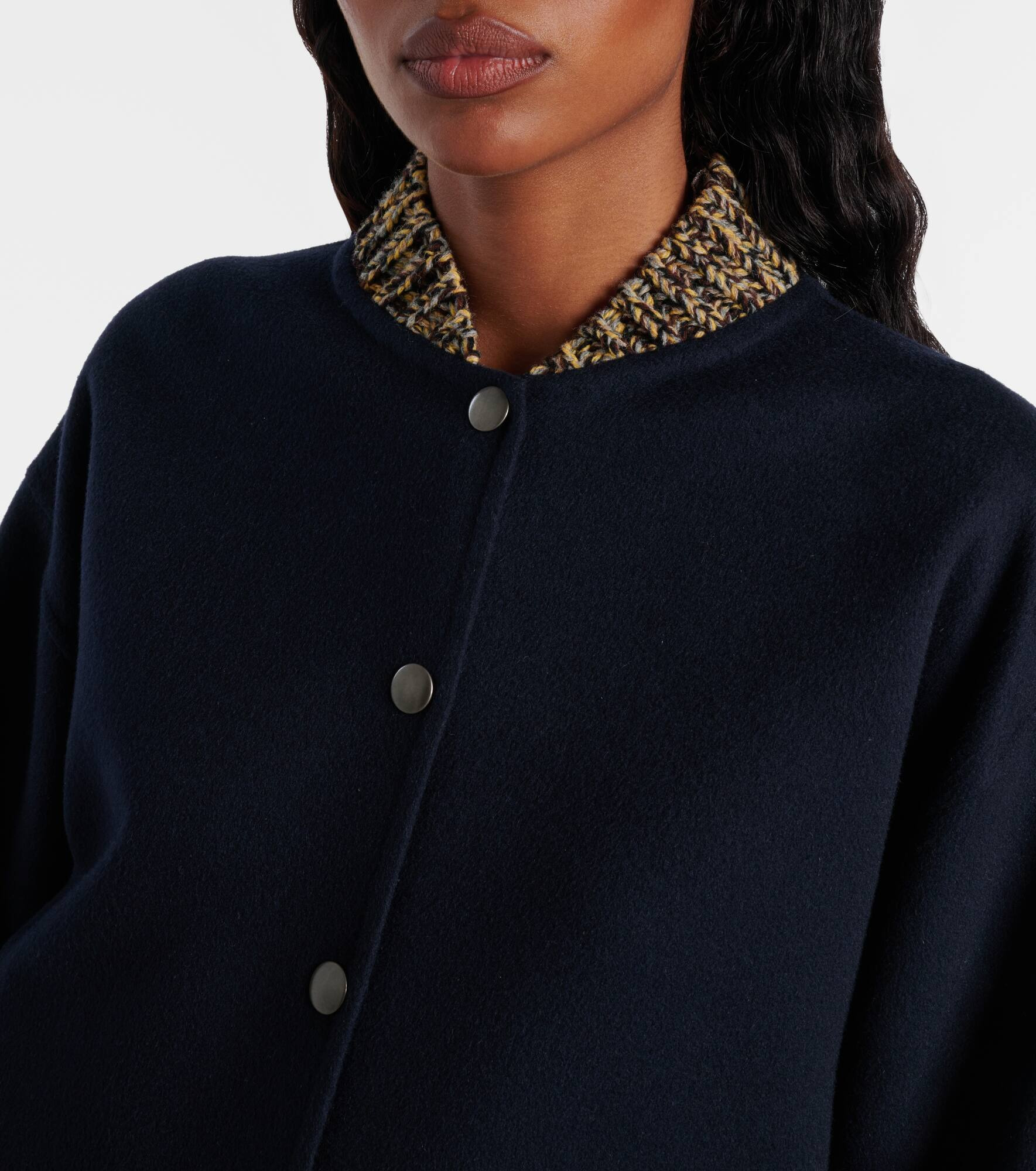 Wool and cashmere cardigan - 4