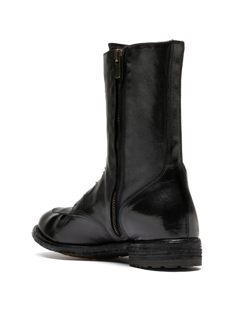 Lexikon zip leather boots 3