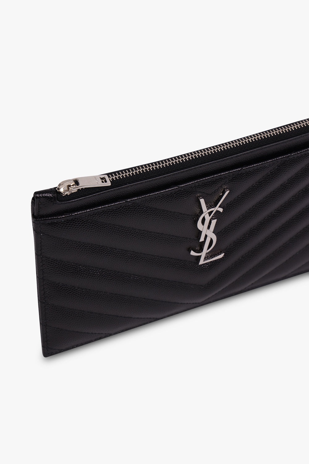 MONOGRAMME BILL POUCH | BLACK/SILVER - 3