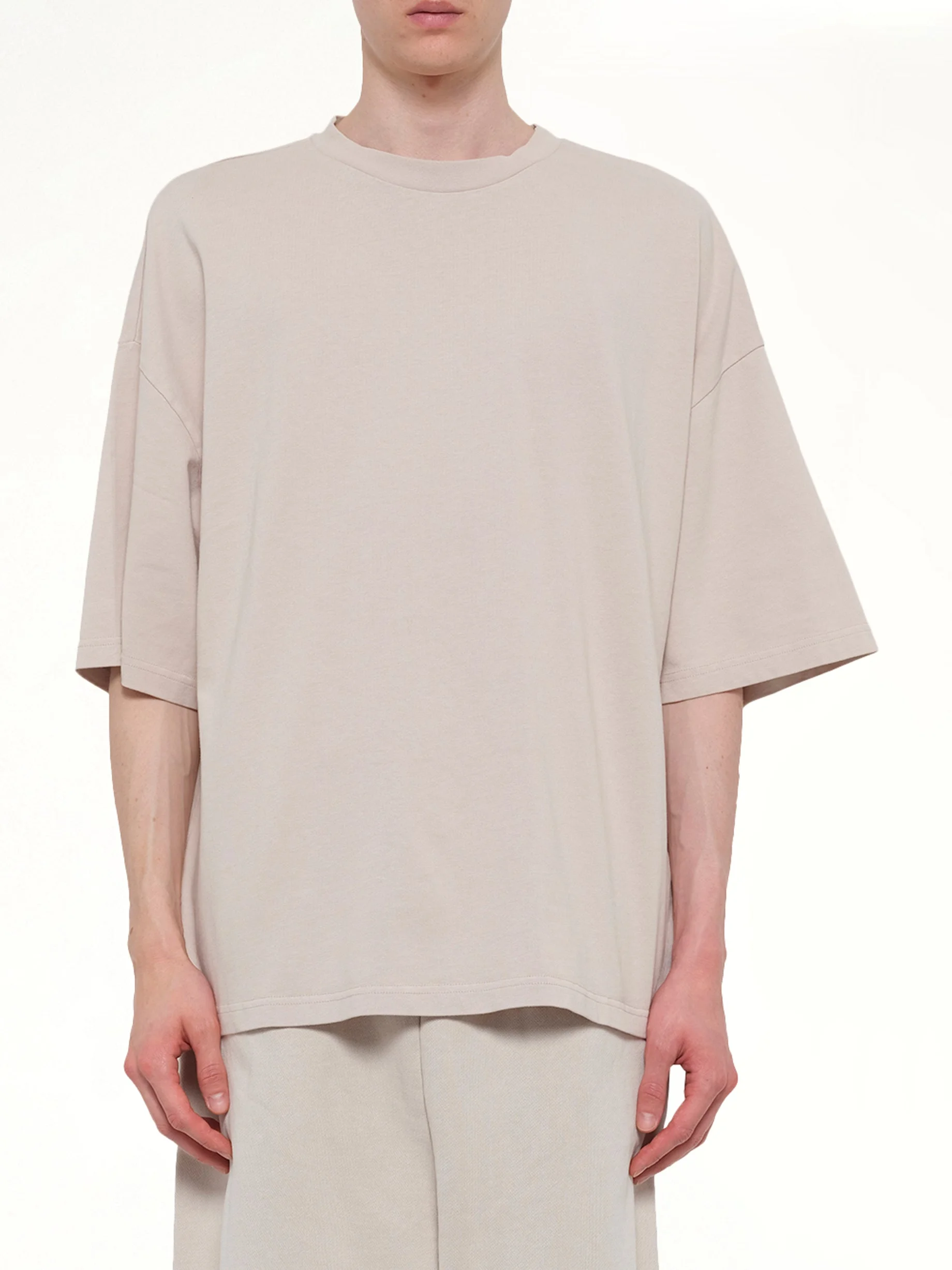 Heavy Boxy T-Shirt in Off White - 1