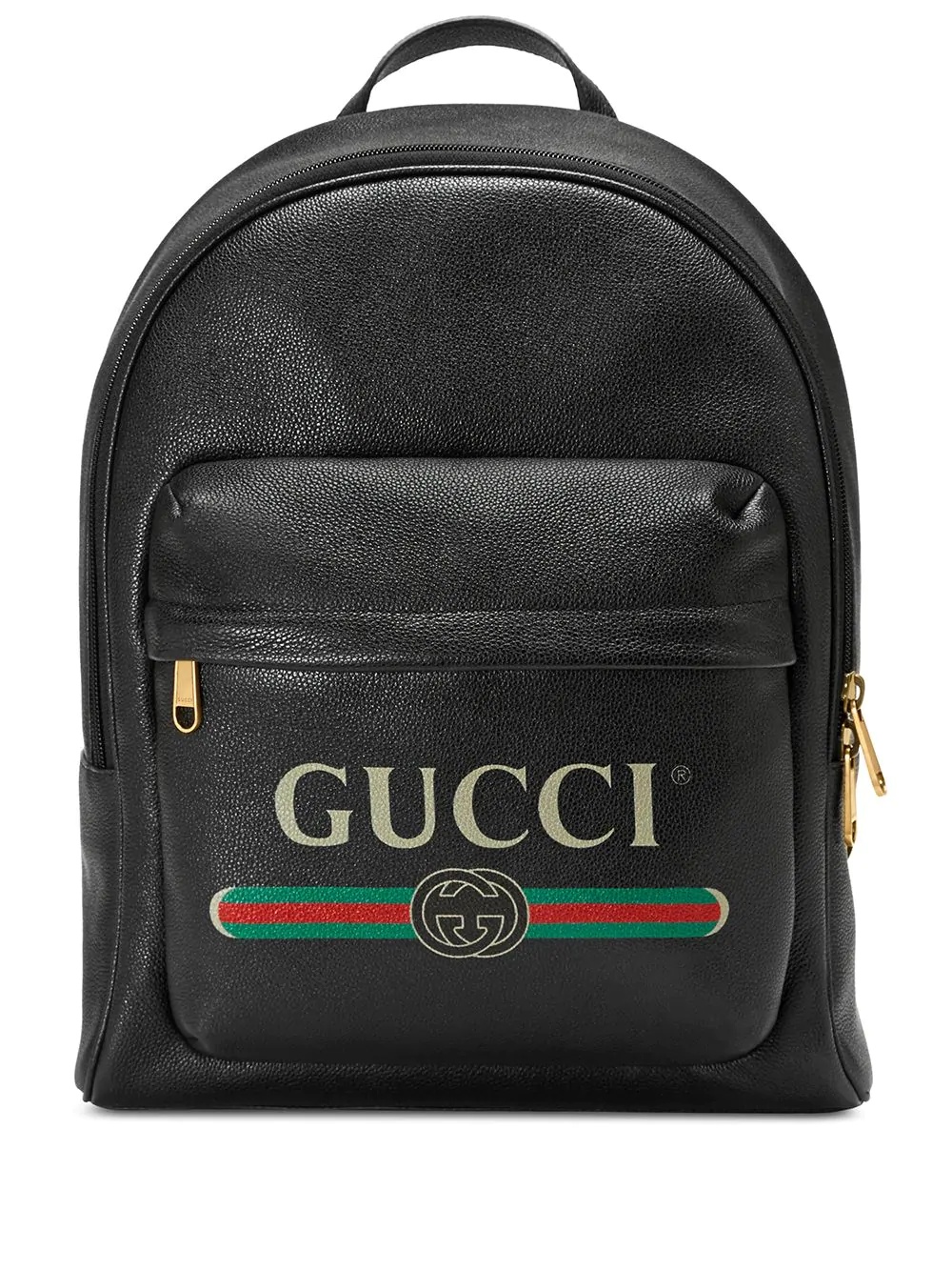 Gucci Print leather backpack - 1