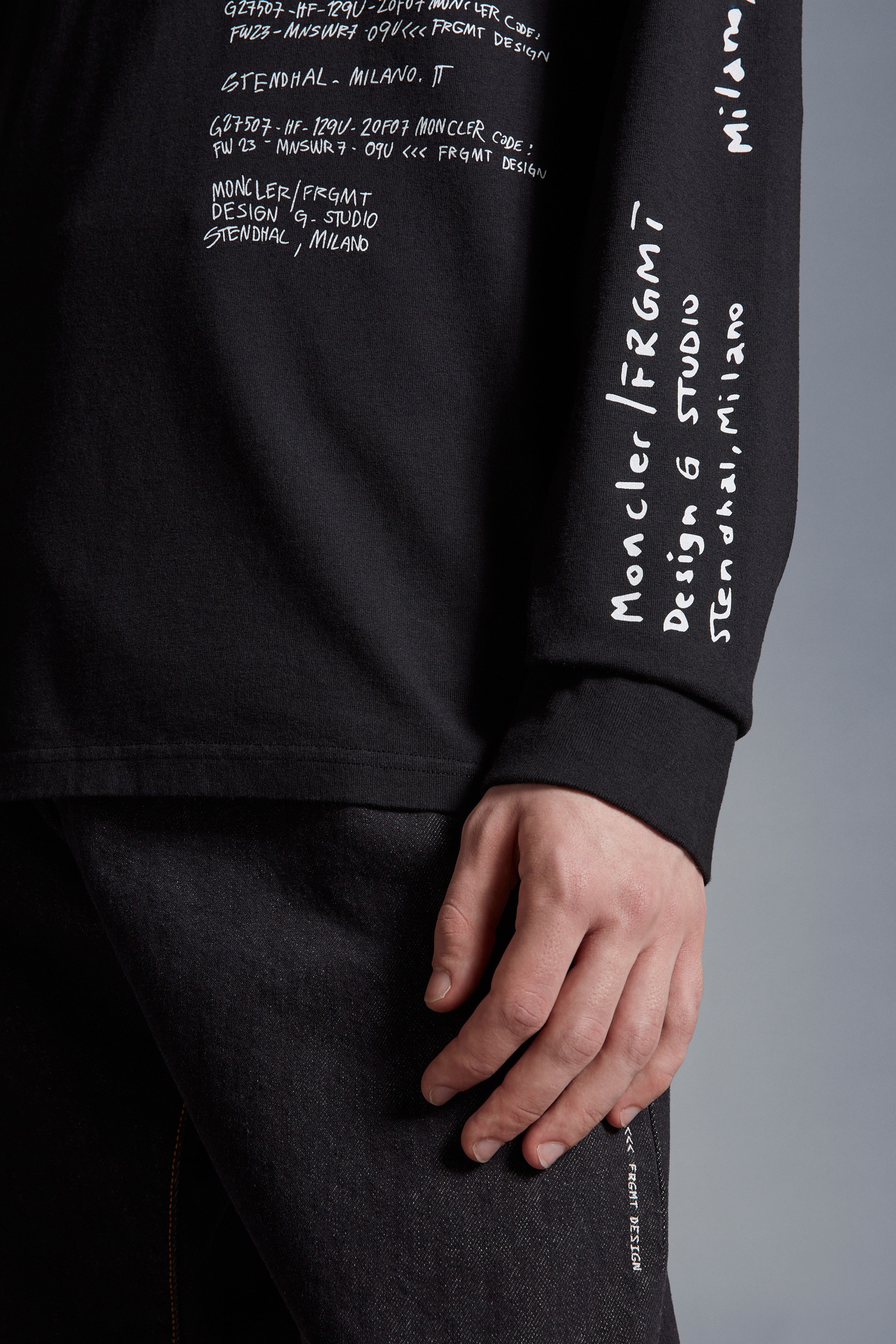 Printed Long Sleeve T-Shirt - 7