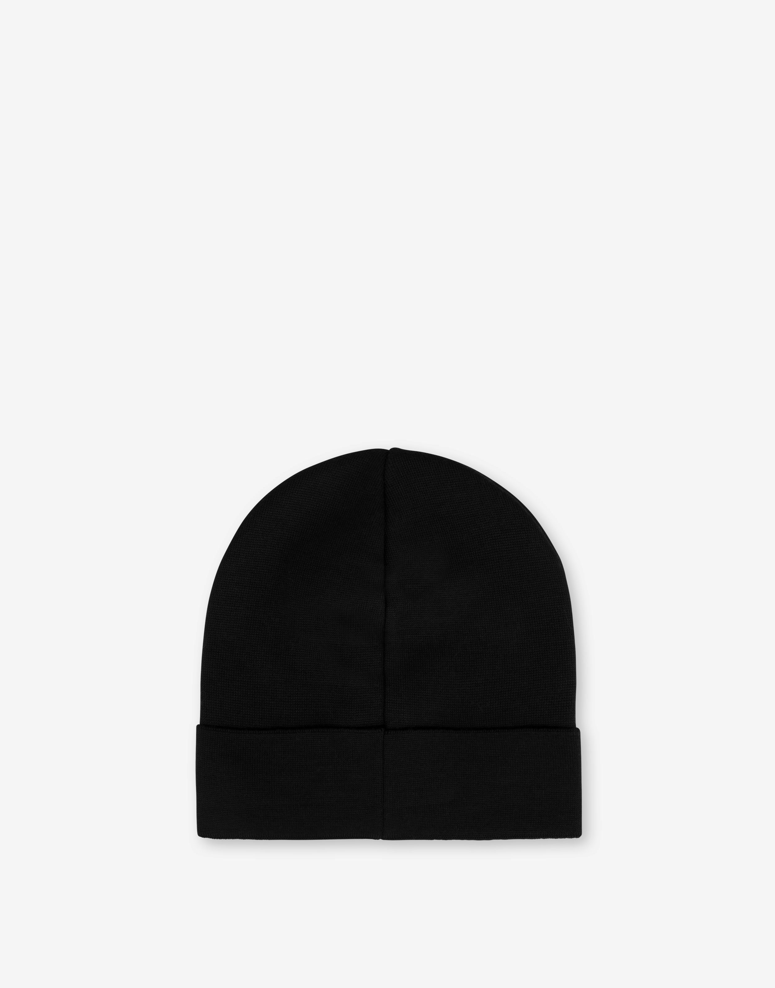 ALLOVER TEDDY BEAR KNIT HAT - 2