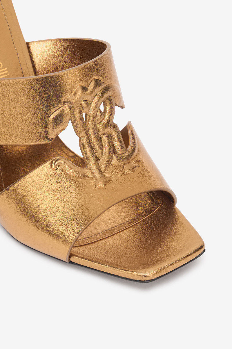 Laminated Mules With Maxi Heels 4