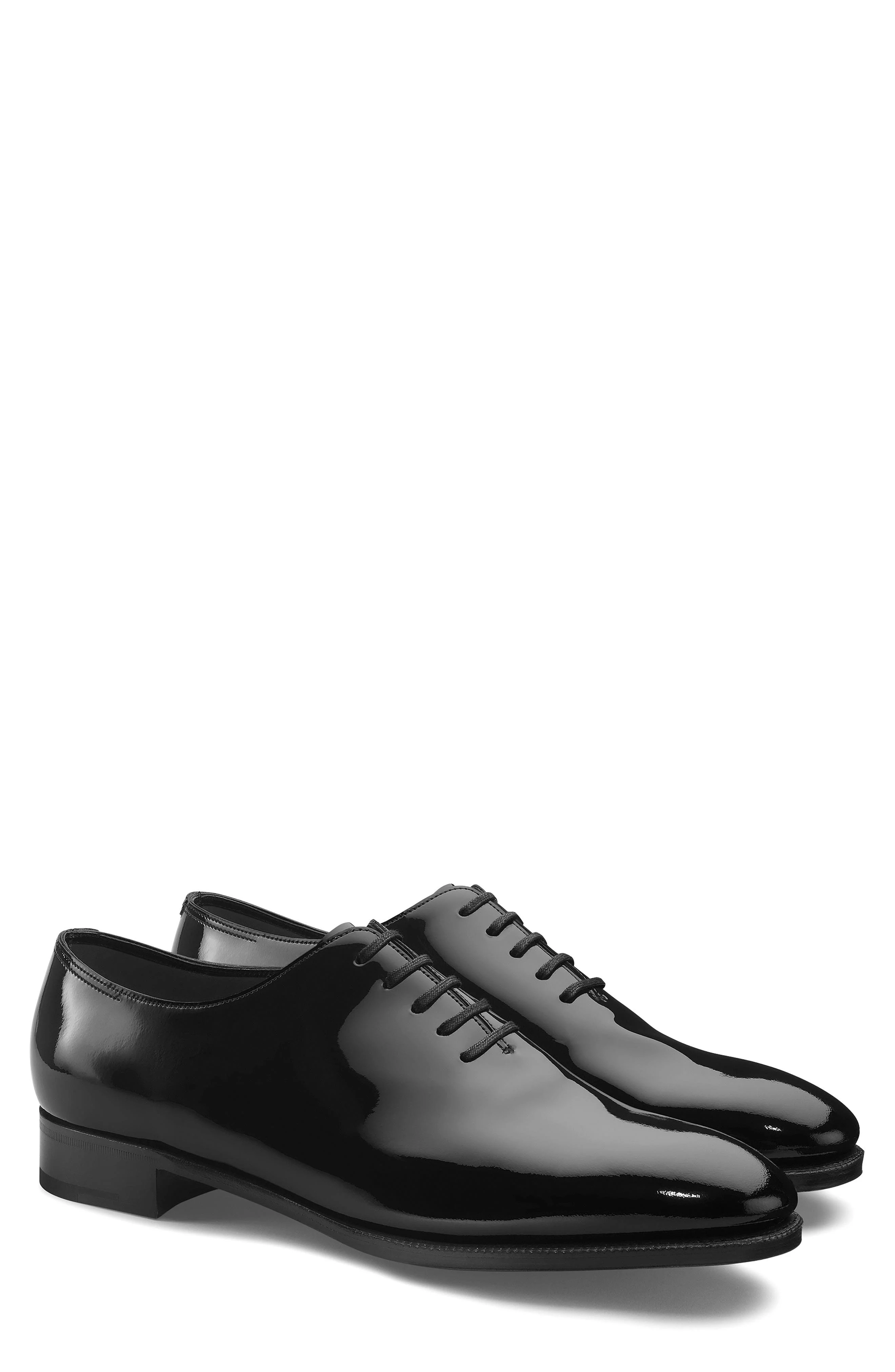 John Lobb Marldon Patent Leather Oxford in 1R - 1