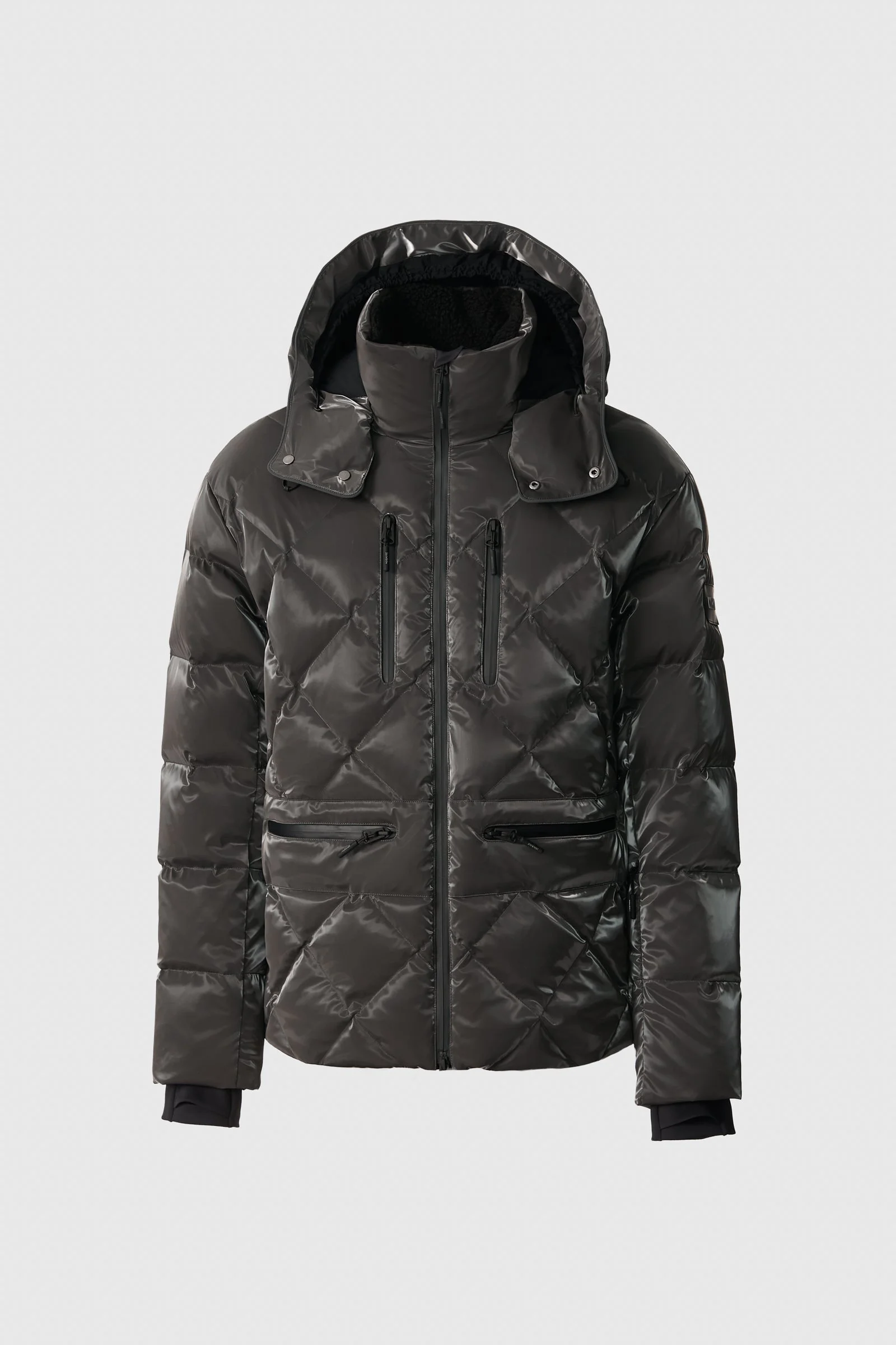 CILLIAN-GLO High-Gloss Down Ski Jacket - 1
