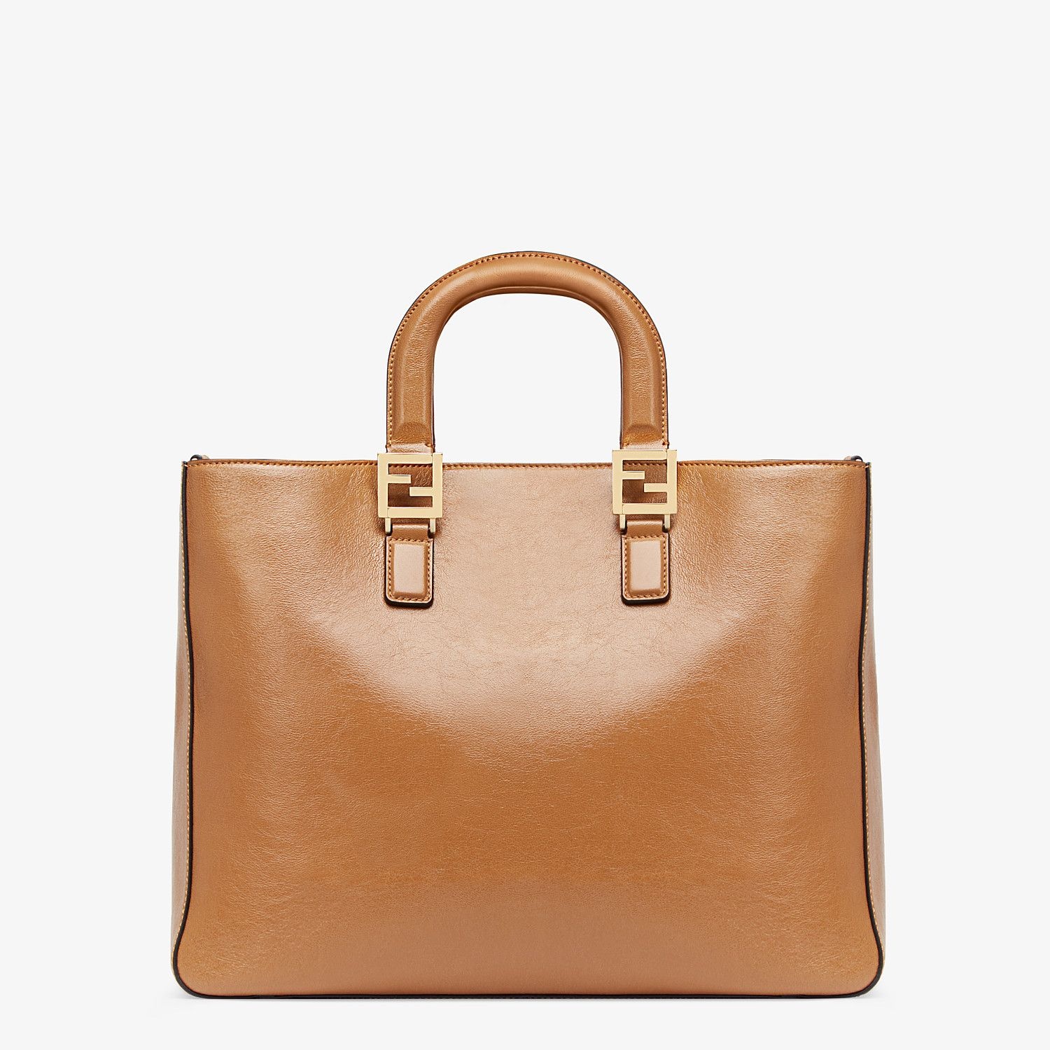 Brown leather bag - 3