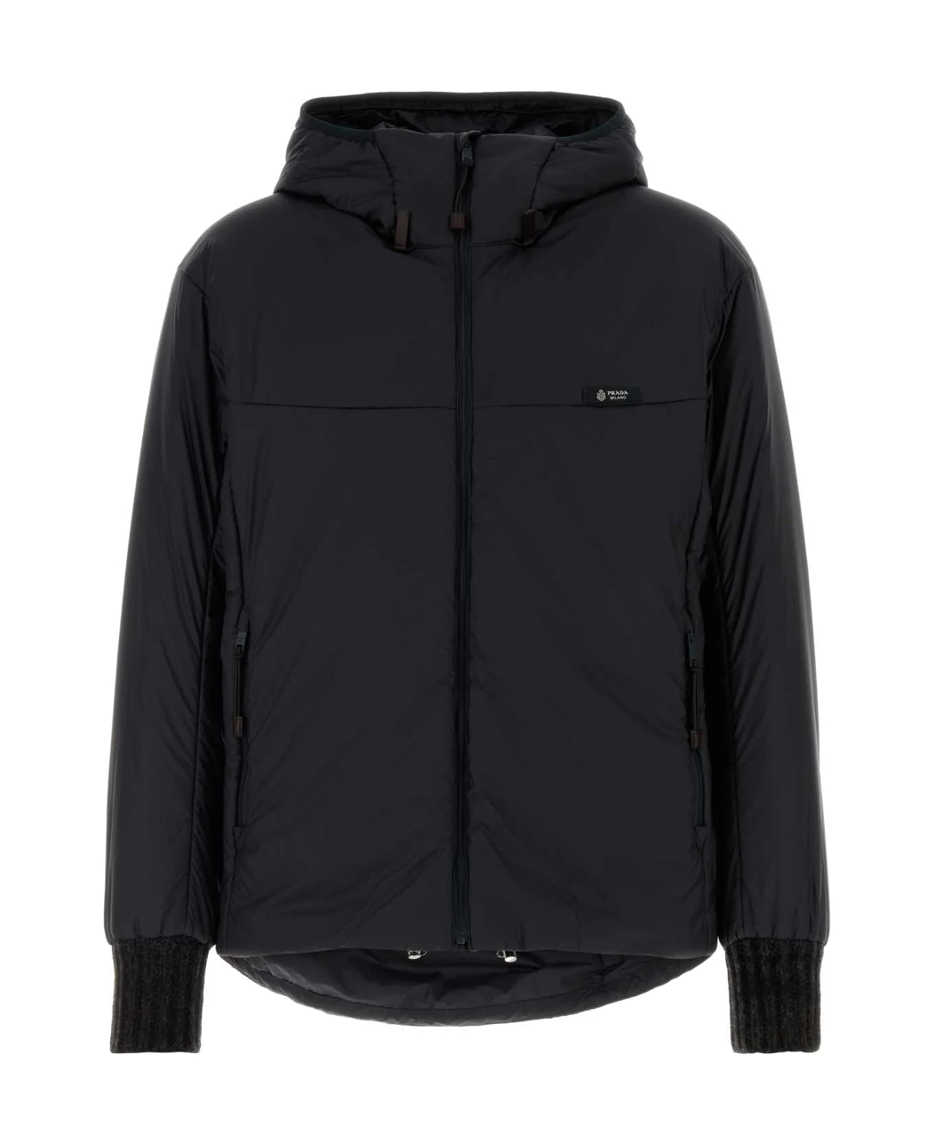 Charcoal Re-nylon Padded Jacket - 1