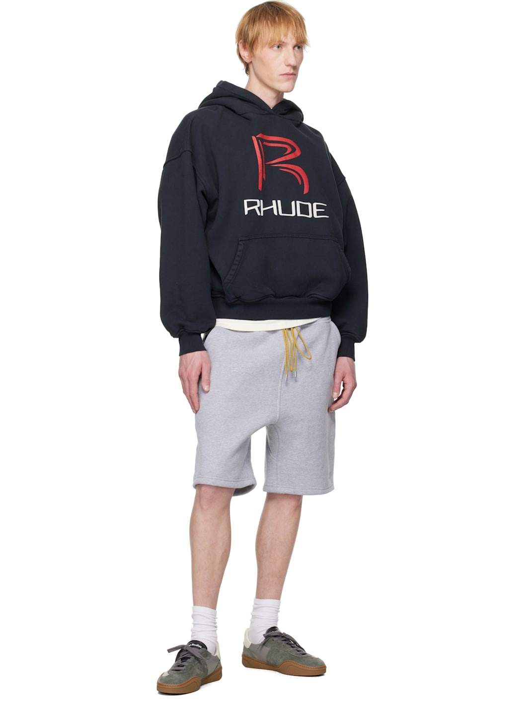 Gray Classique Sweat Shorts - 4