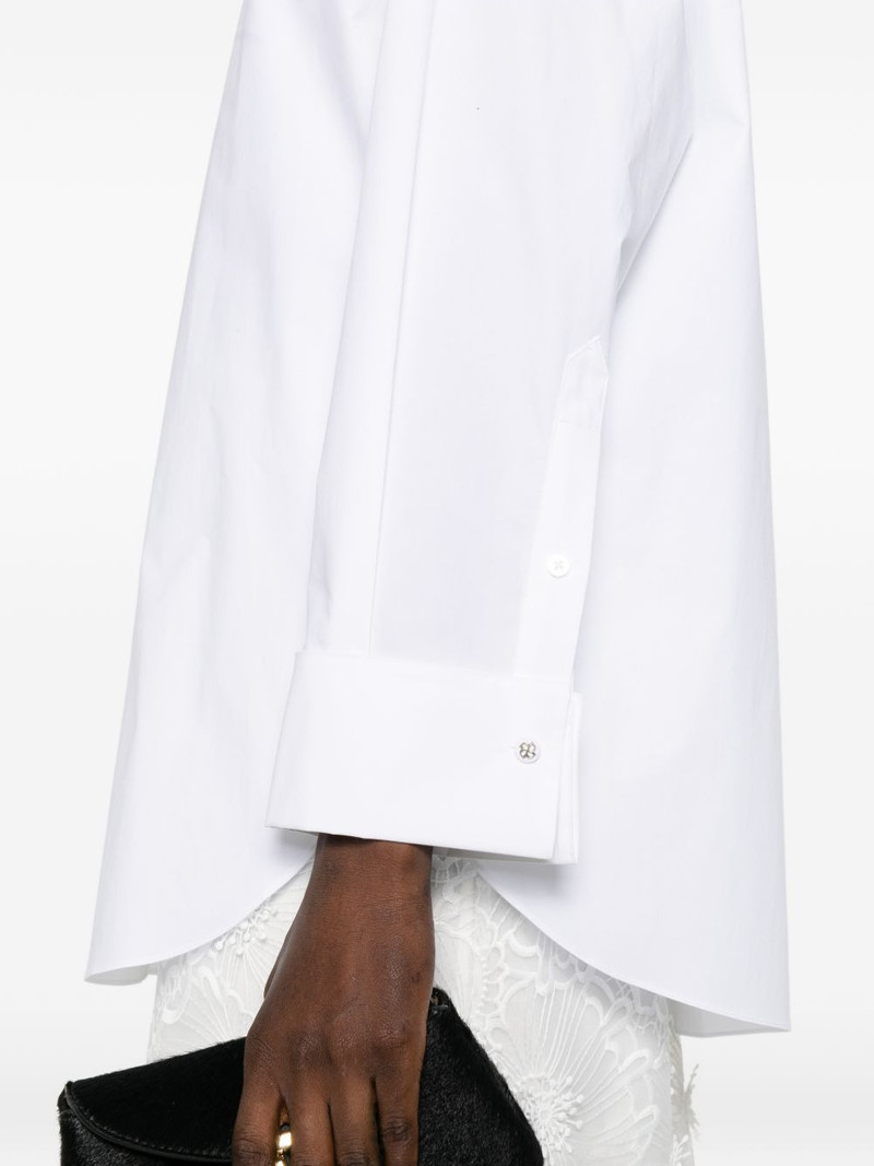 Power lace-collar shirt 5