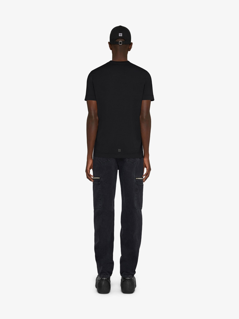 REFLECTIVE GIVENCHY SLIM FIT T-SHIRT IN COTTON 4
